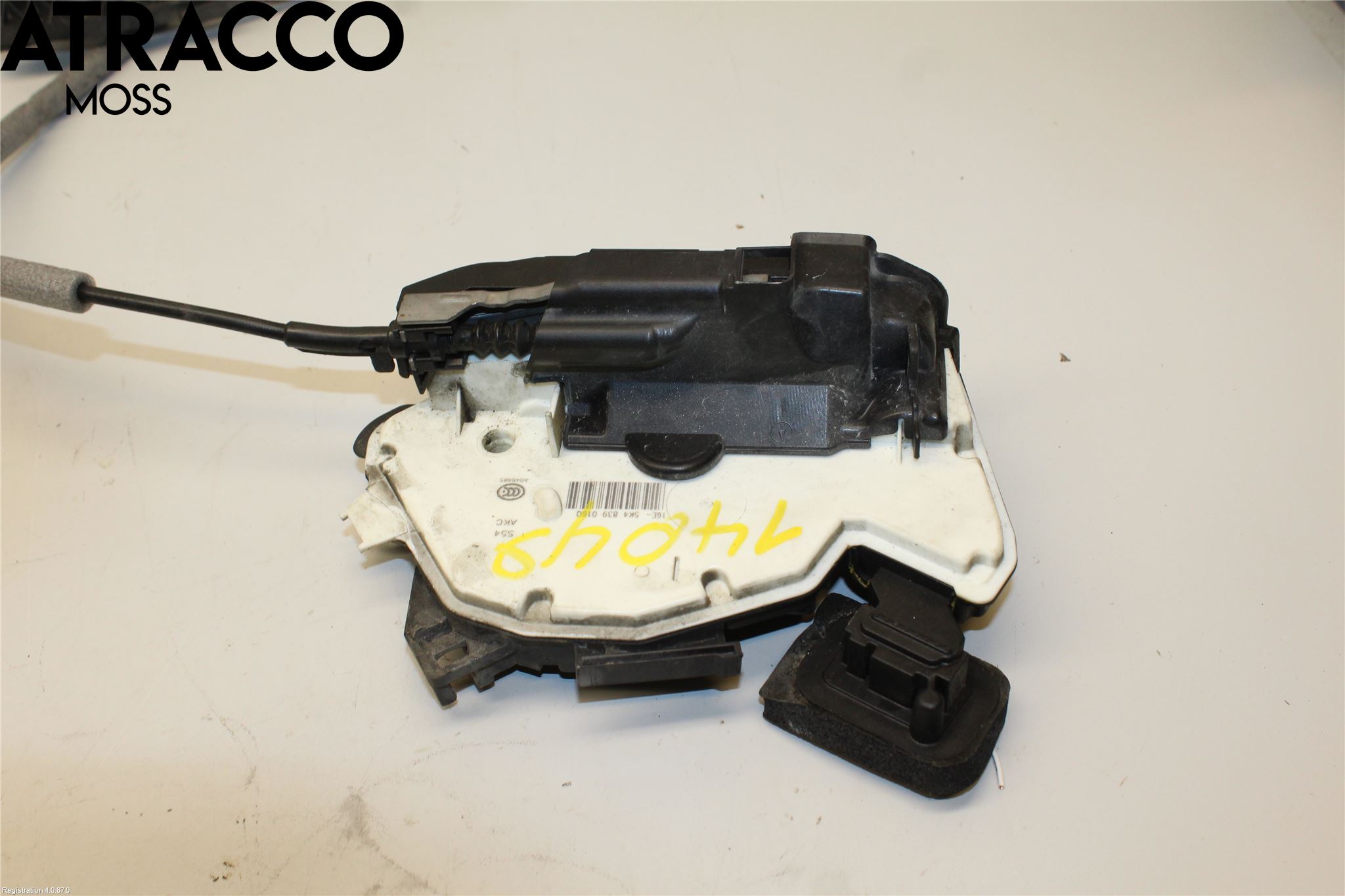 Volkswagen VW GOLF / E-GOLF VII 13-20 Dørlås - Låsekasse