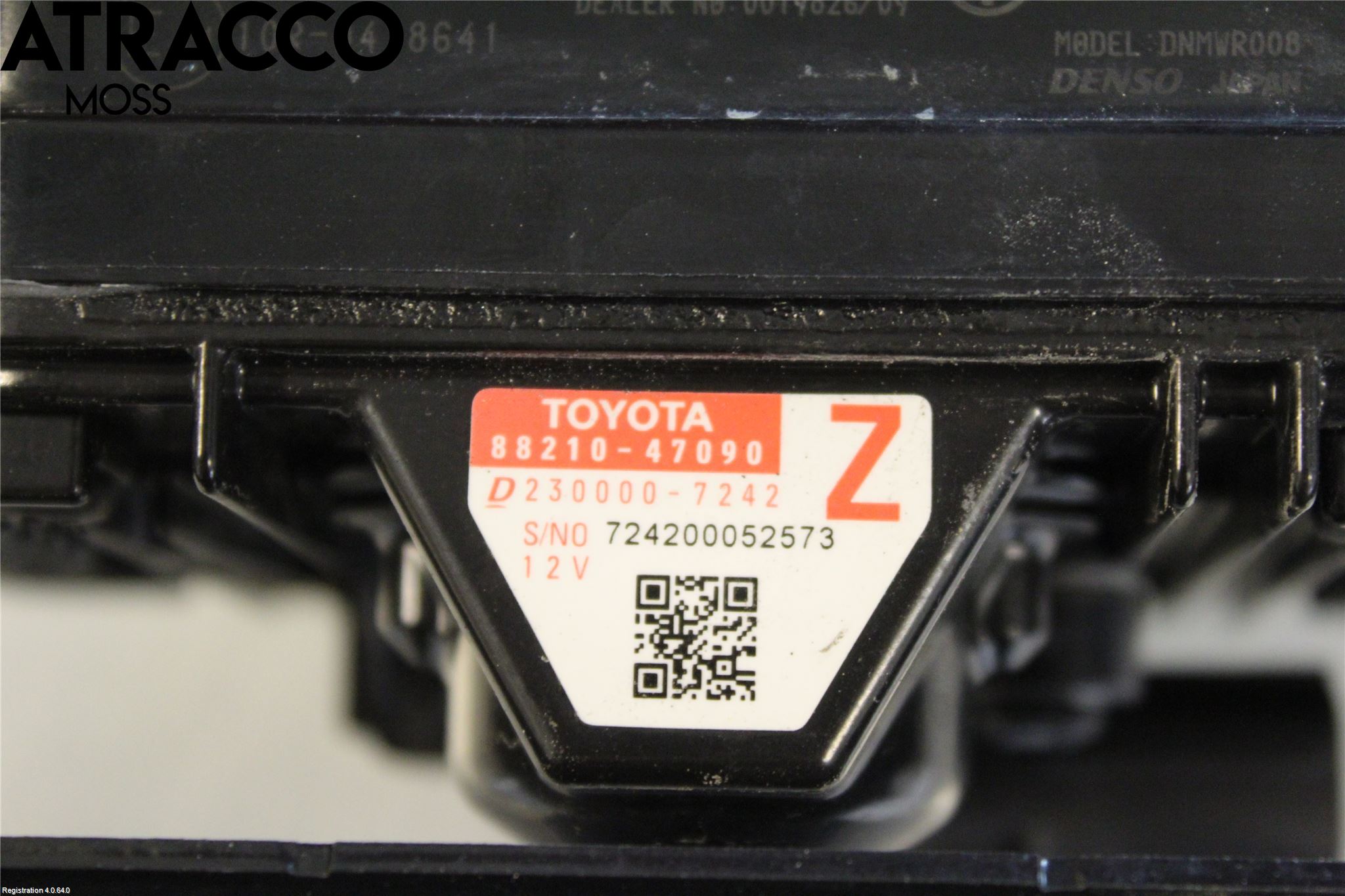 Toyota PRIUS (ZVW50) 16-21 Sensor Fartsbegrensning