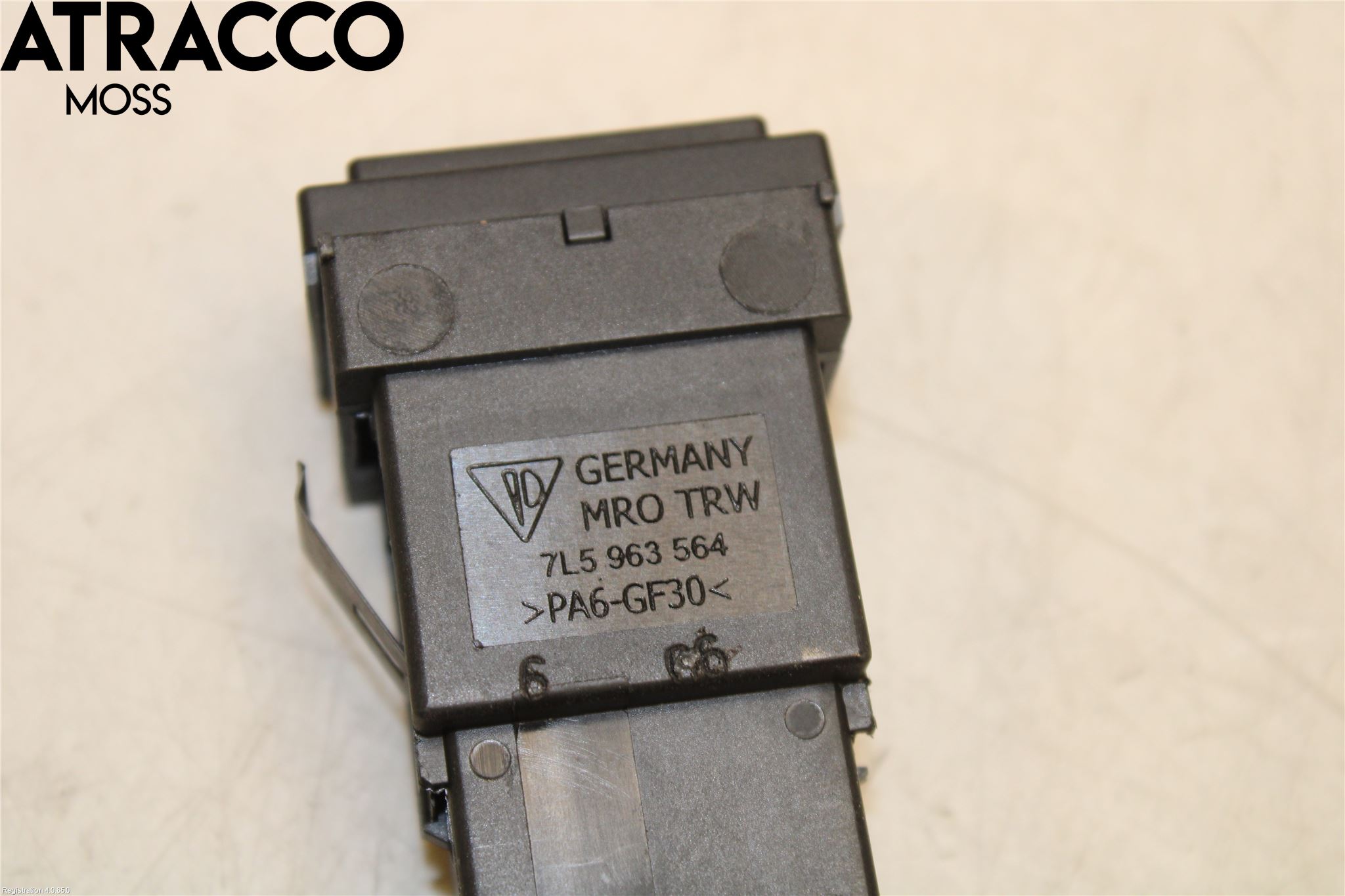 Porsche CAYENNE 03- Bryter Varmesete