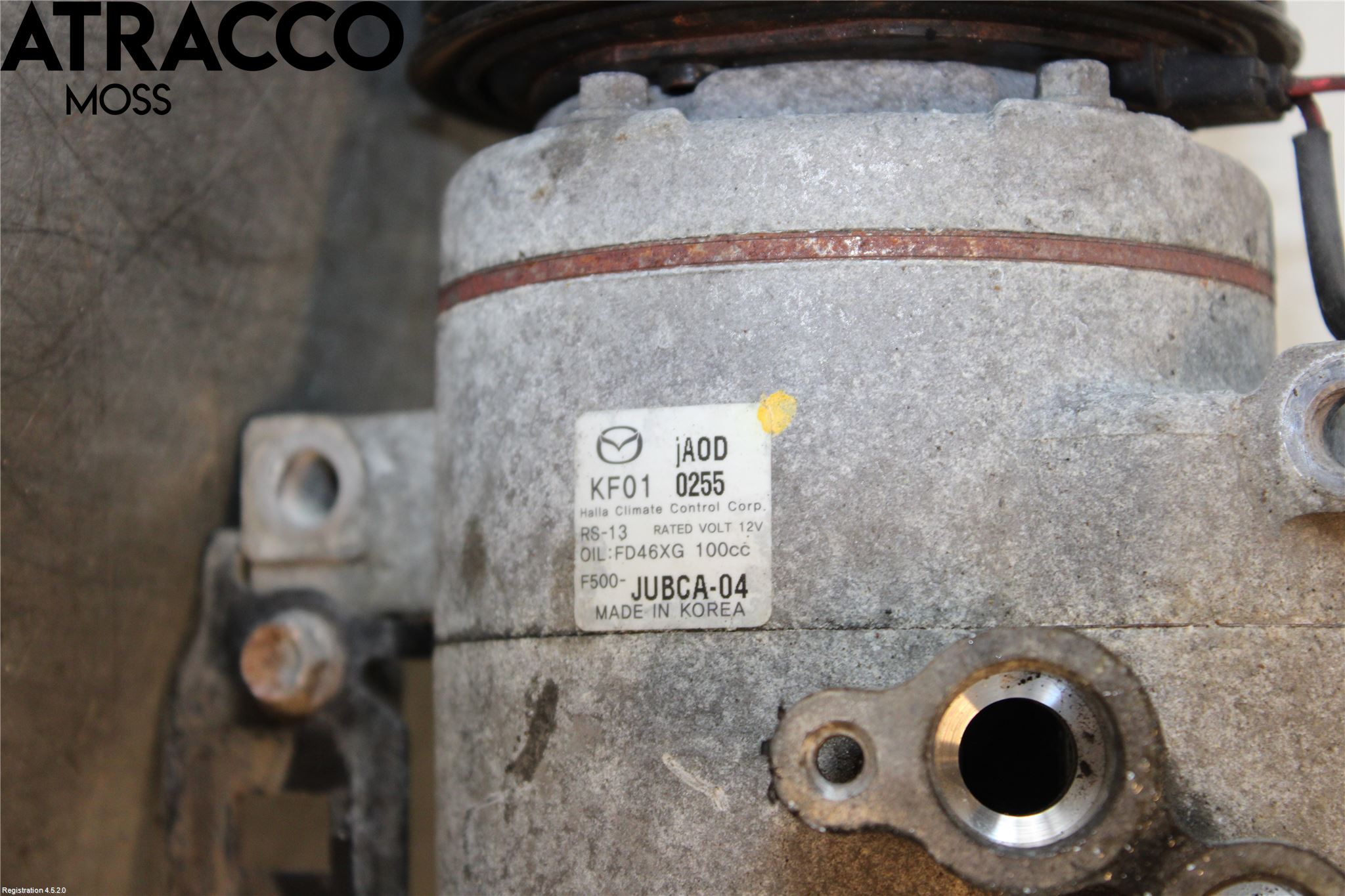 Mazda 3 III 14-19 Varme Ac Kompressor