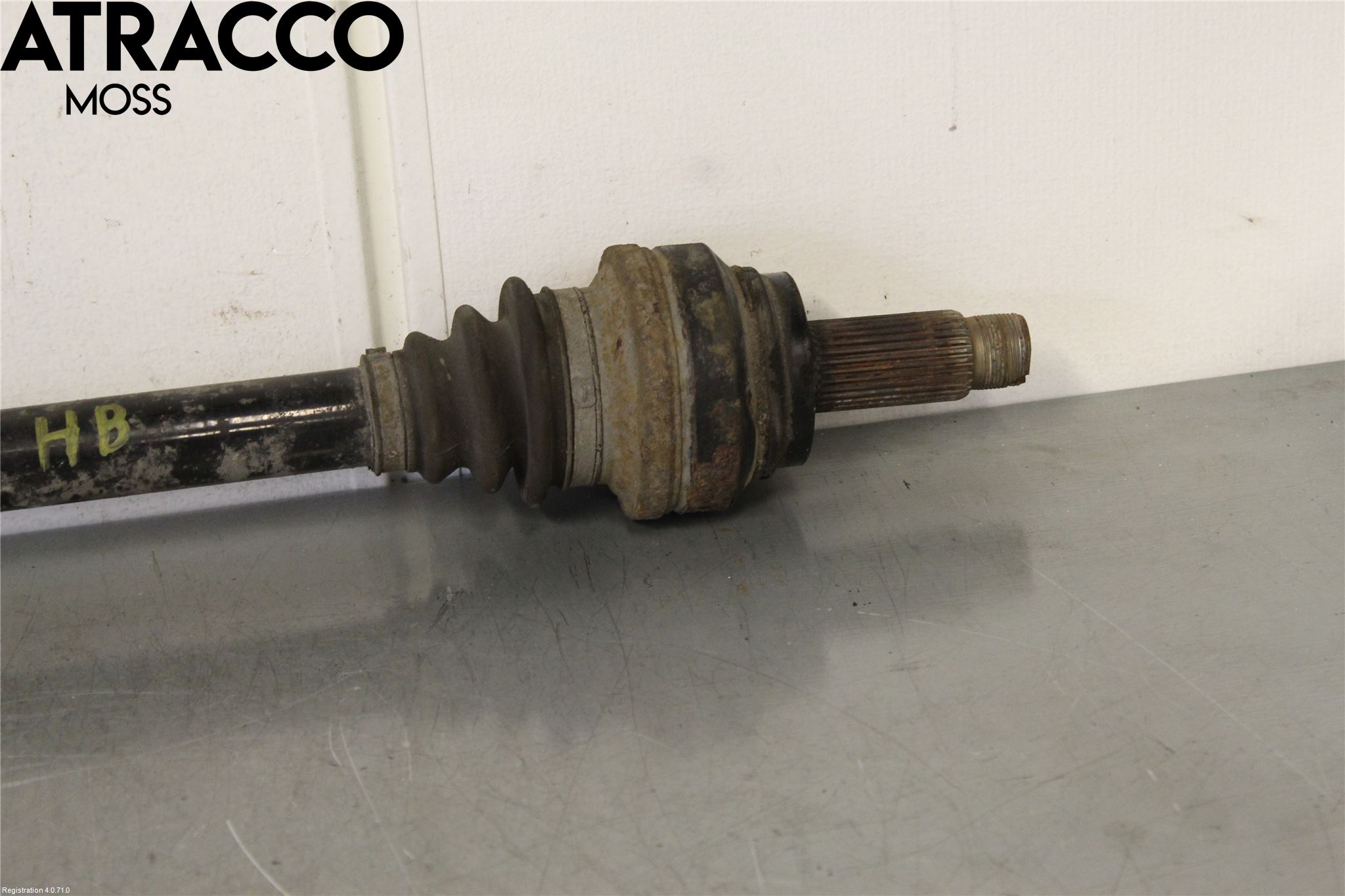 BMW X6 E71/E72   08-14 Drivaksel Bak Kompl Høyre