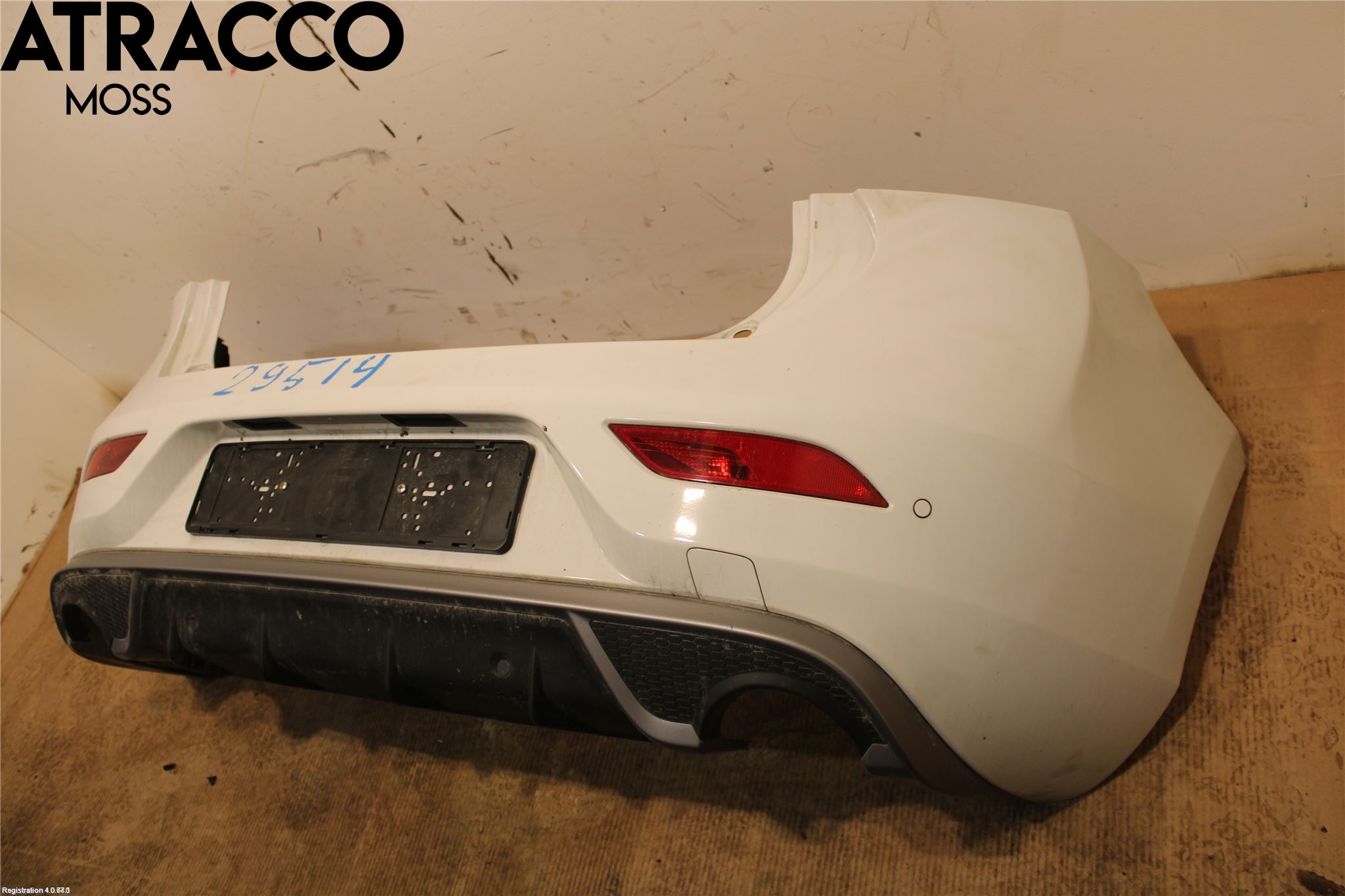 Volvo V40 12-19 Støtfanger Bak