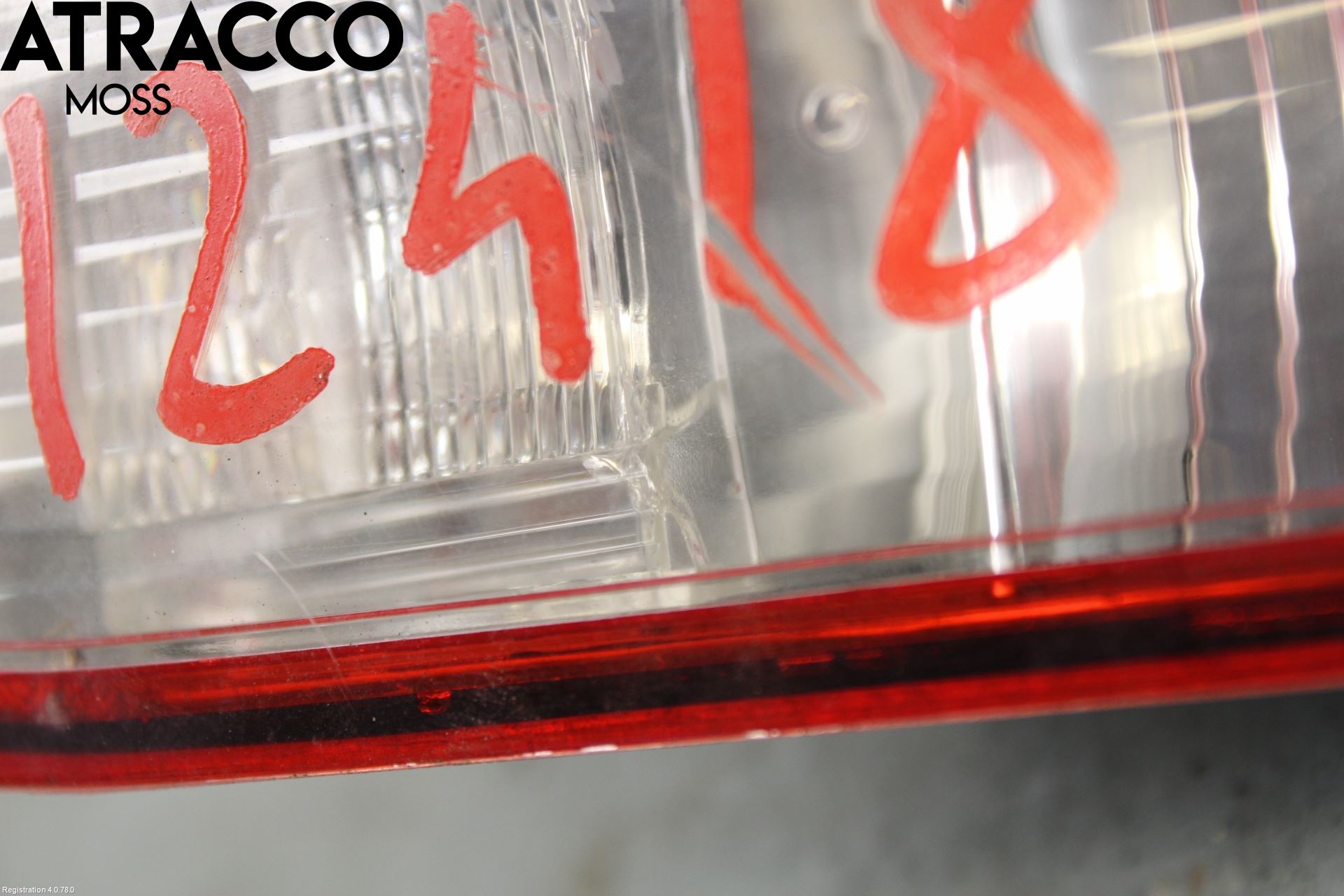 Volkswagen VW GOLF VI 09-13 Baklykt Høyre  På Luke(Indre)