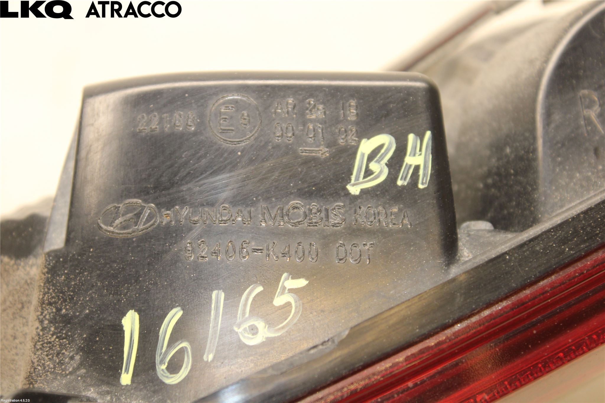 Hyundai KONA/ELECTRIC OS 18-23 Blinklykt Bak Høyre Kompl