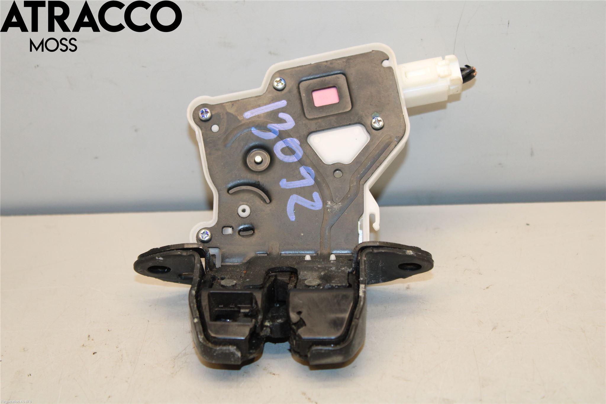 Nissan QASHQAI 14-17 Bakluke-Lokk Låsekasse