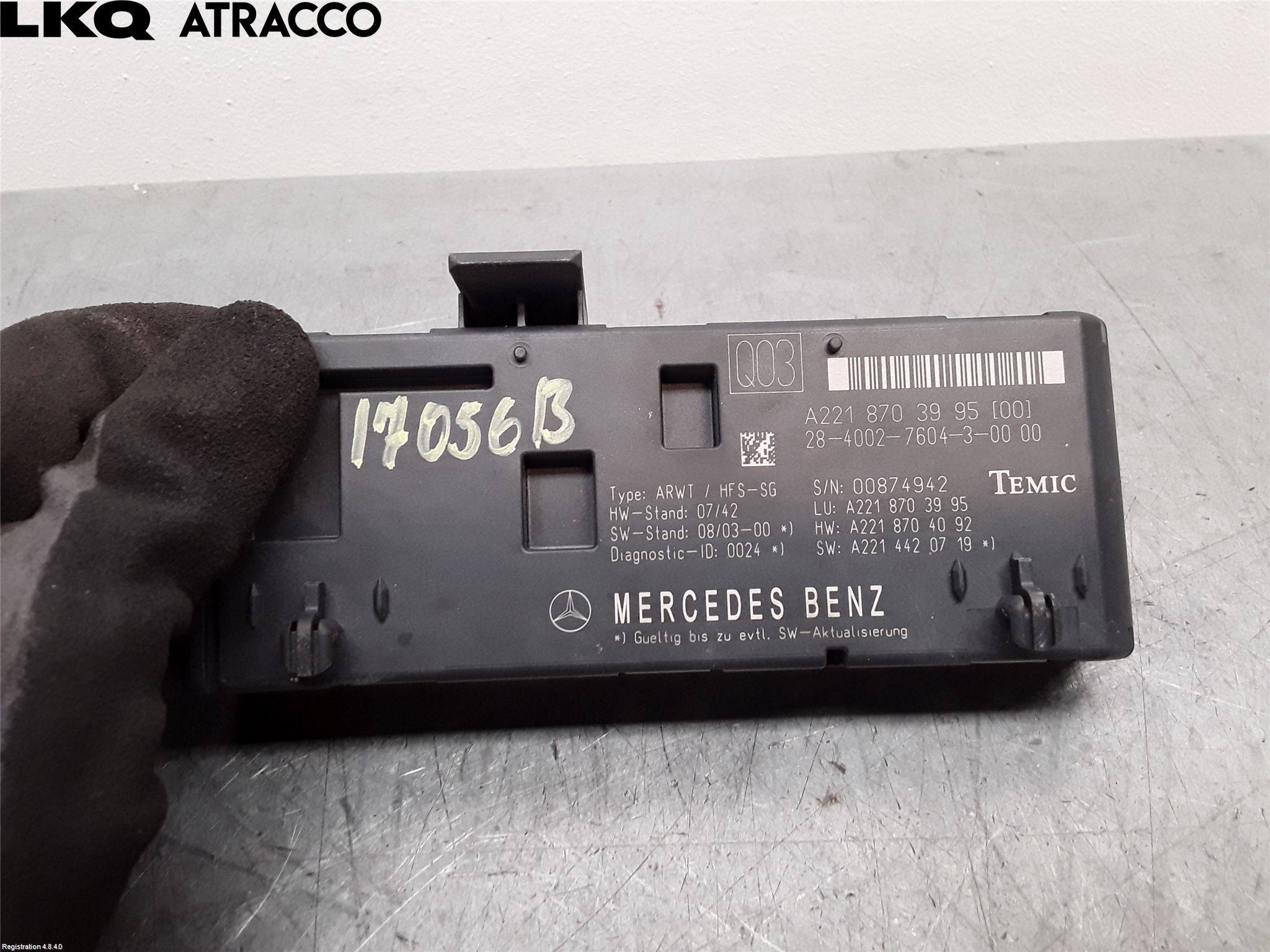 Subaru FORESTER SJ 13-18 Styreenhet Bakluke