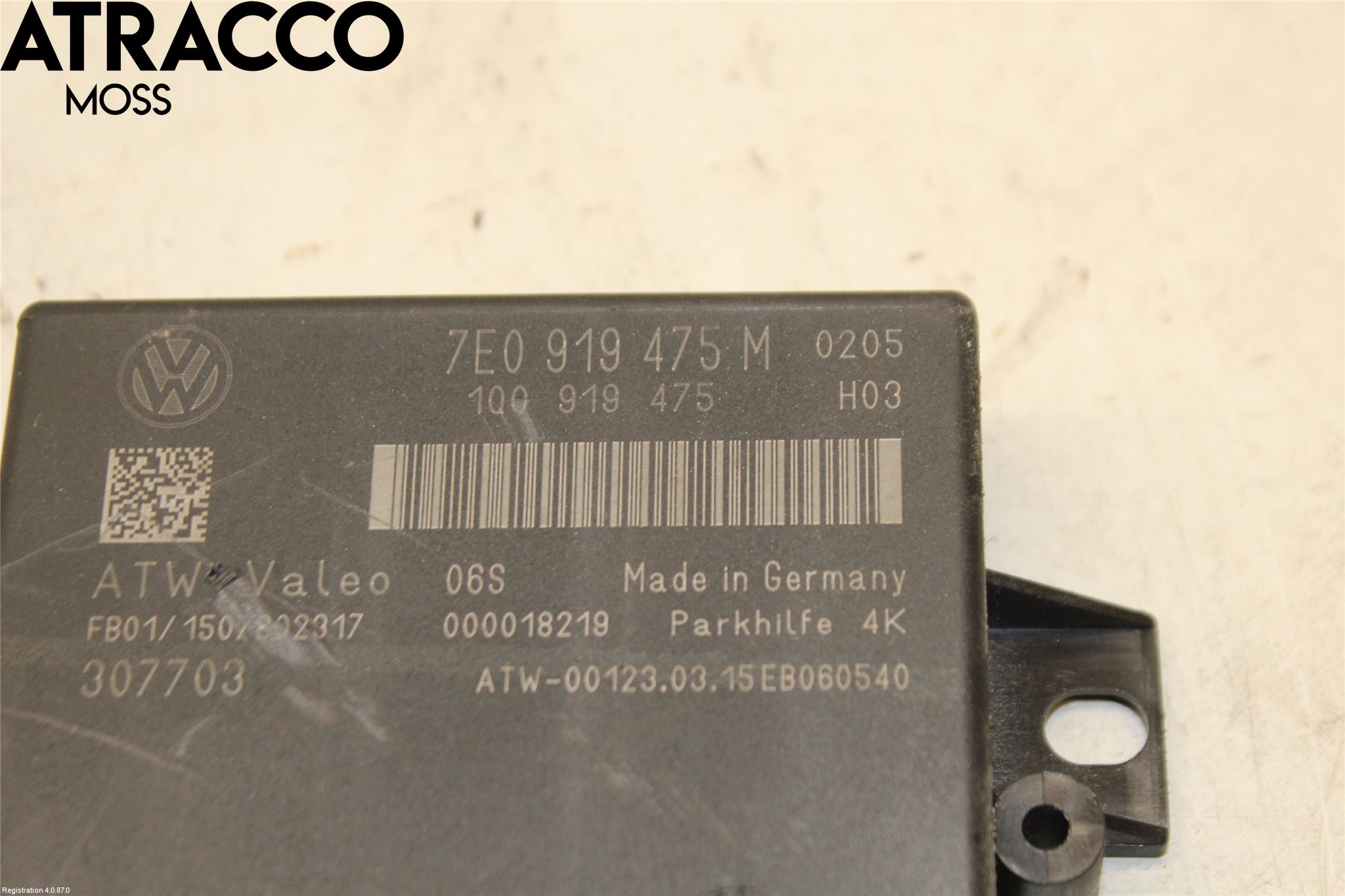 Volkswagen VW TRANSP/CARAVELLE (T6) 16-22 Styreenhet Parkering