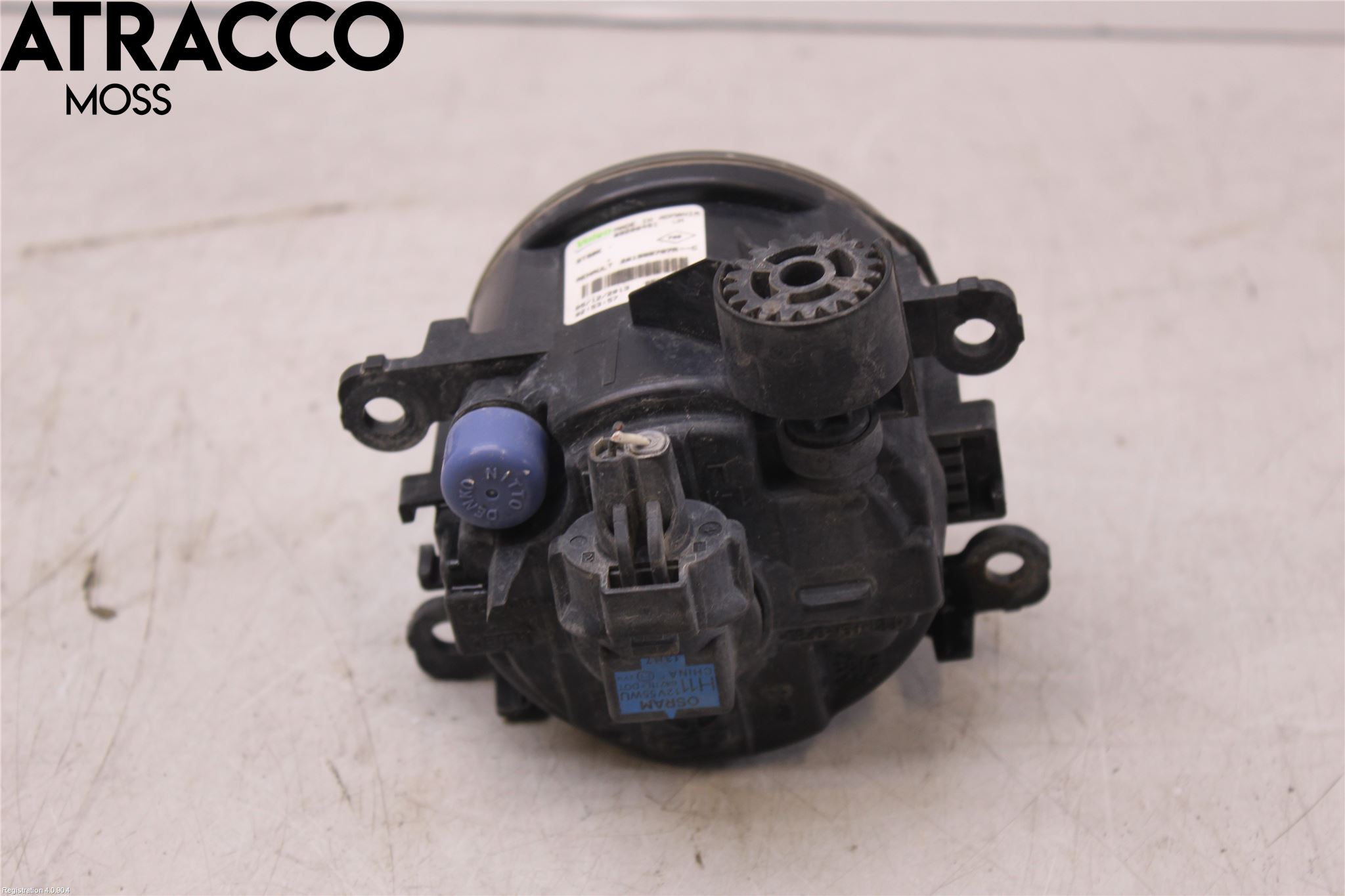 Renault CAPTUR 13-19 Frontlykt-Kurve-Tåkelys