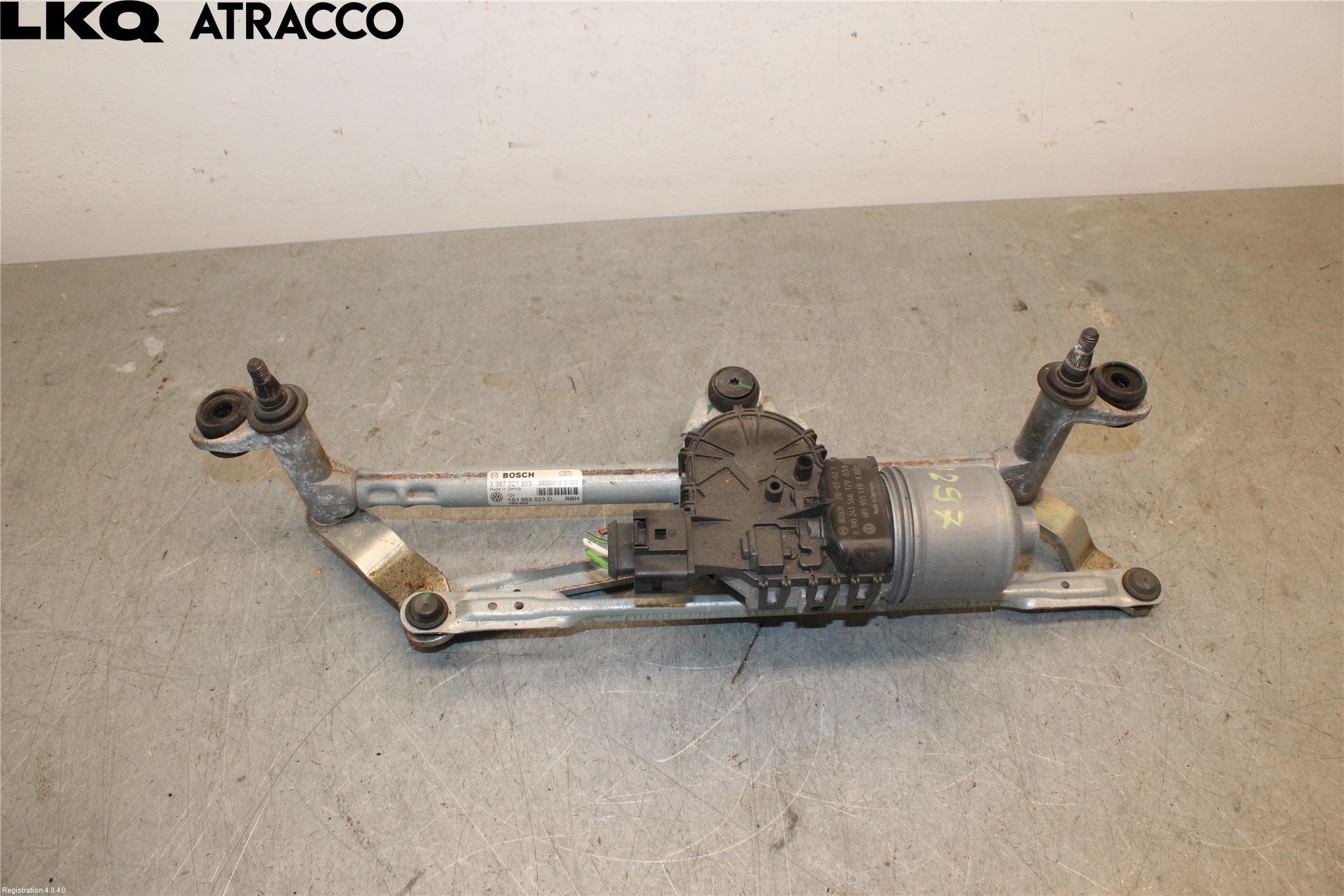 Skoda CITIGO / CITIGO E IV Viskermotor Frontrute