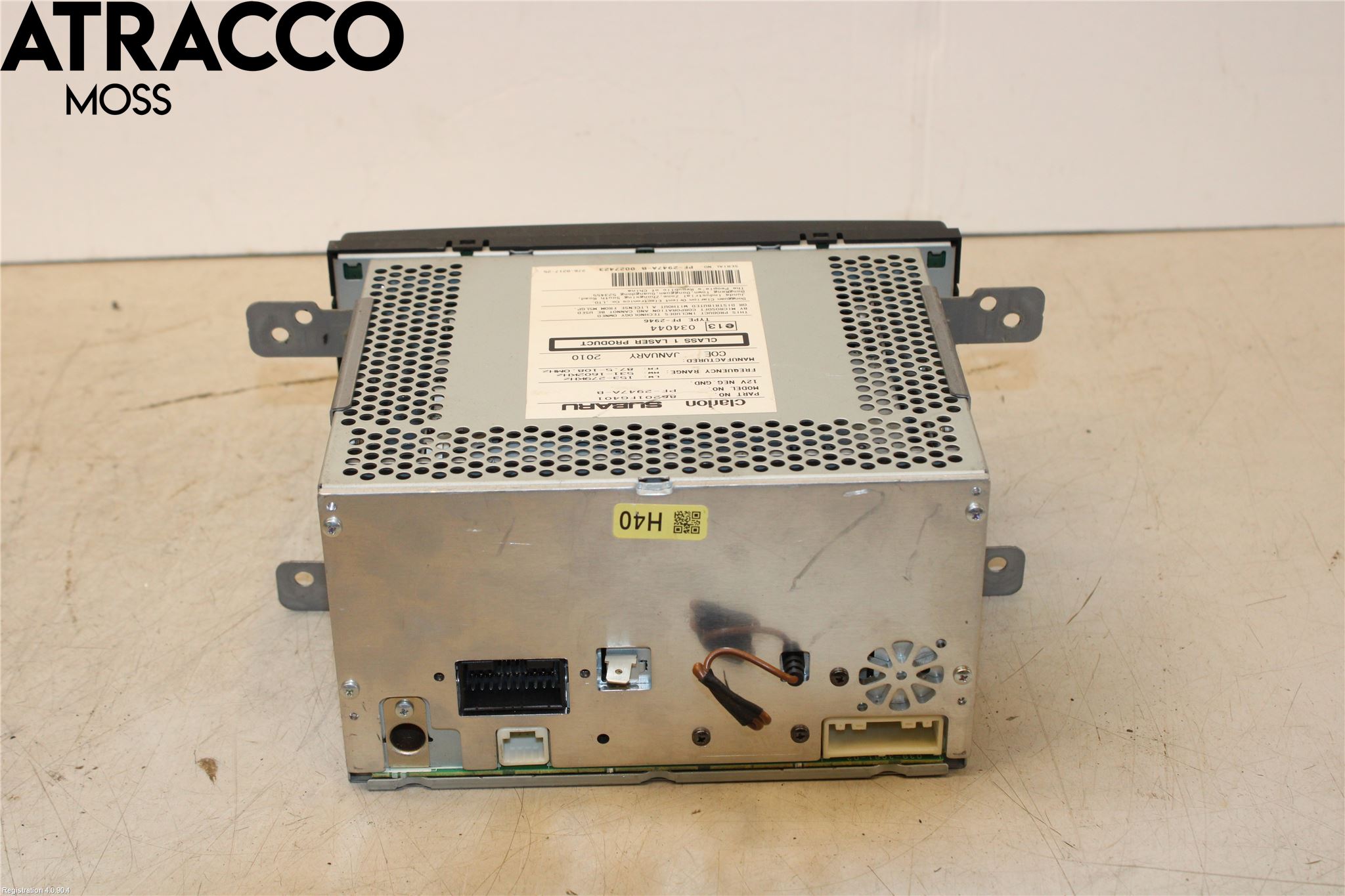 Subaru IMPREZA III 08-11 Stereo Radio Med Cd