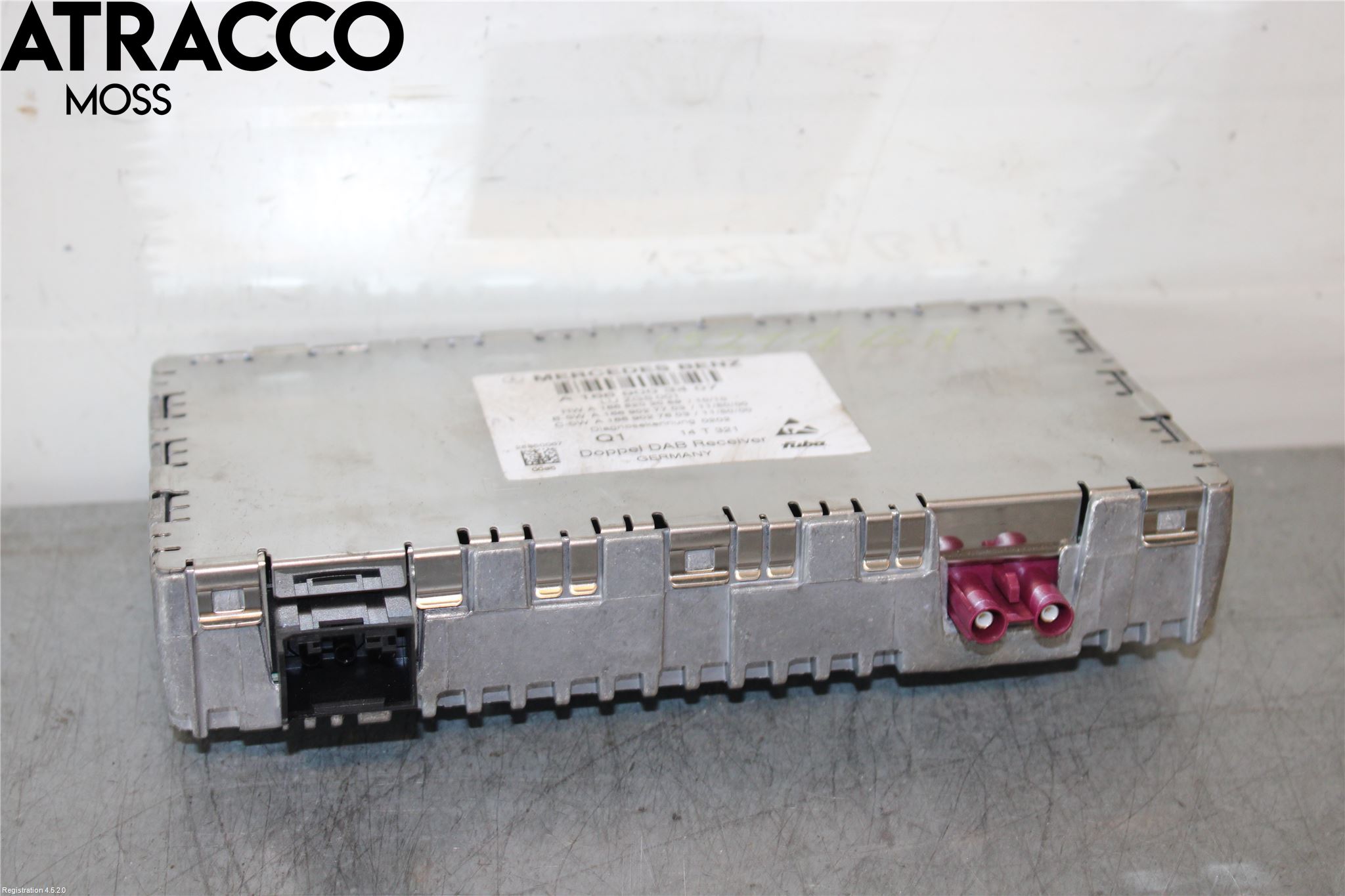 Mercedes-Benz MB A-KLASS (W176) 13-18 Stereo Forsterker