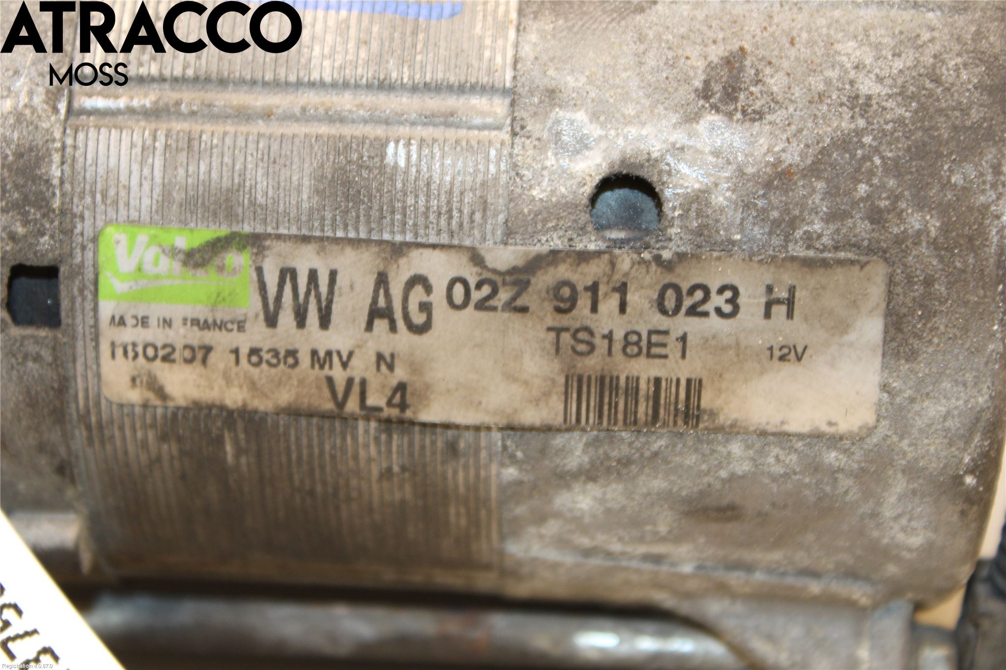 Volkswagen VW TOURAN 03-10 Startmotor Diesel