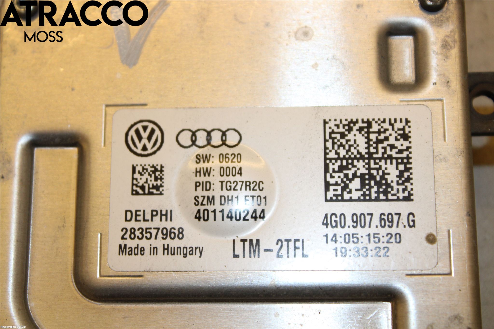 Volkswagen VW GOLF / E-GOLF VII 13-20 Styreenhet Xenon