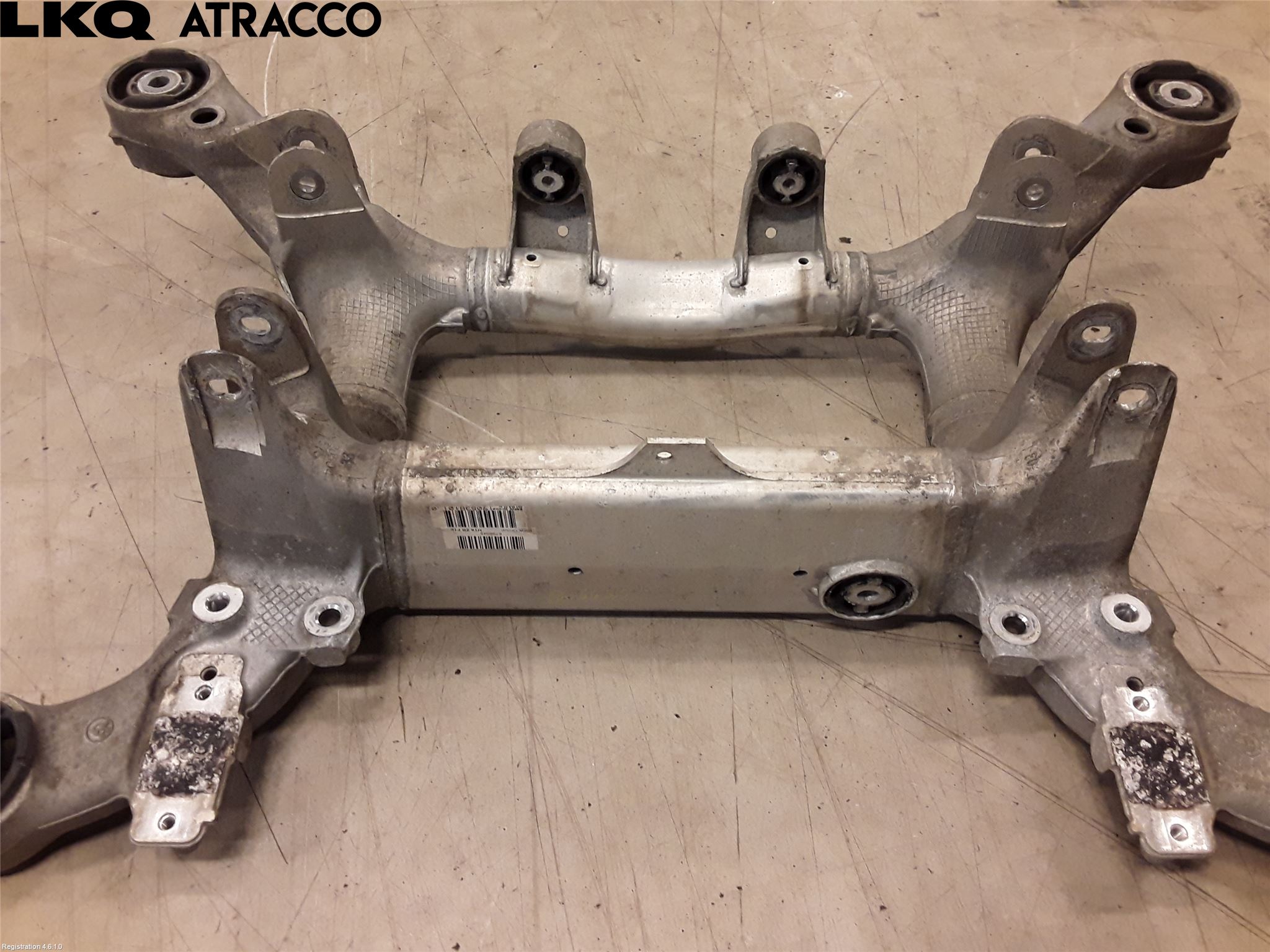 BMW 5 F10/F11/F18 09-17 Bakaksel Feste Travers-Ramme