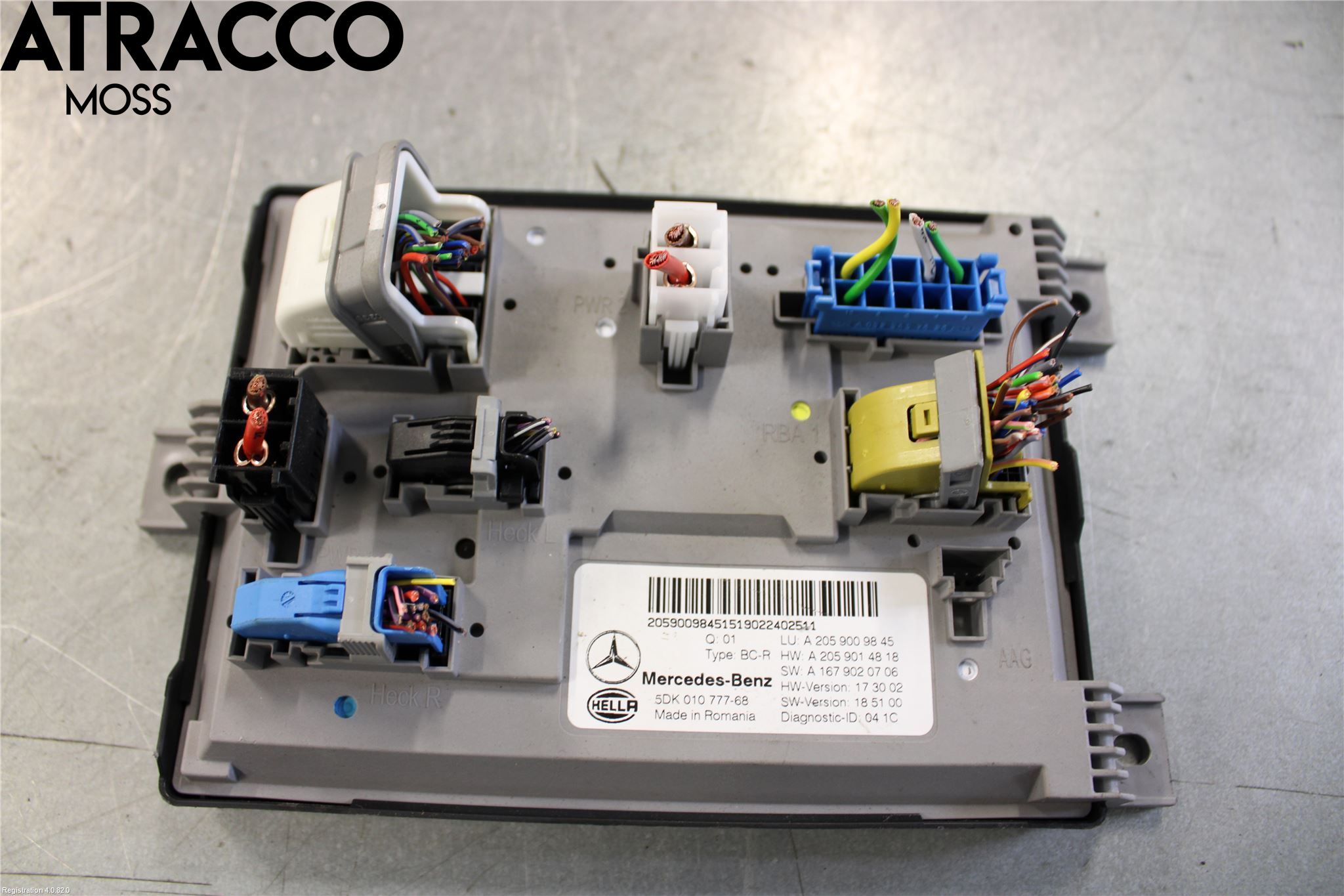 Mercedes-Benz MB C-KLASS (W205) 14-21 Styreenhet Øvrig