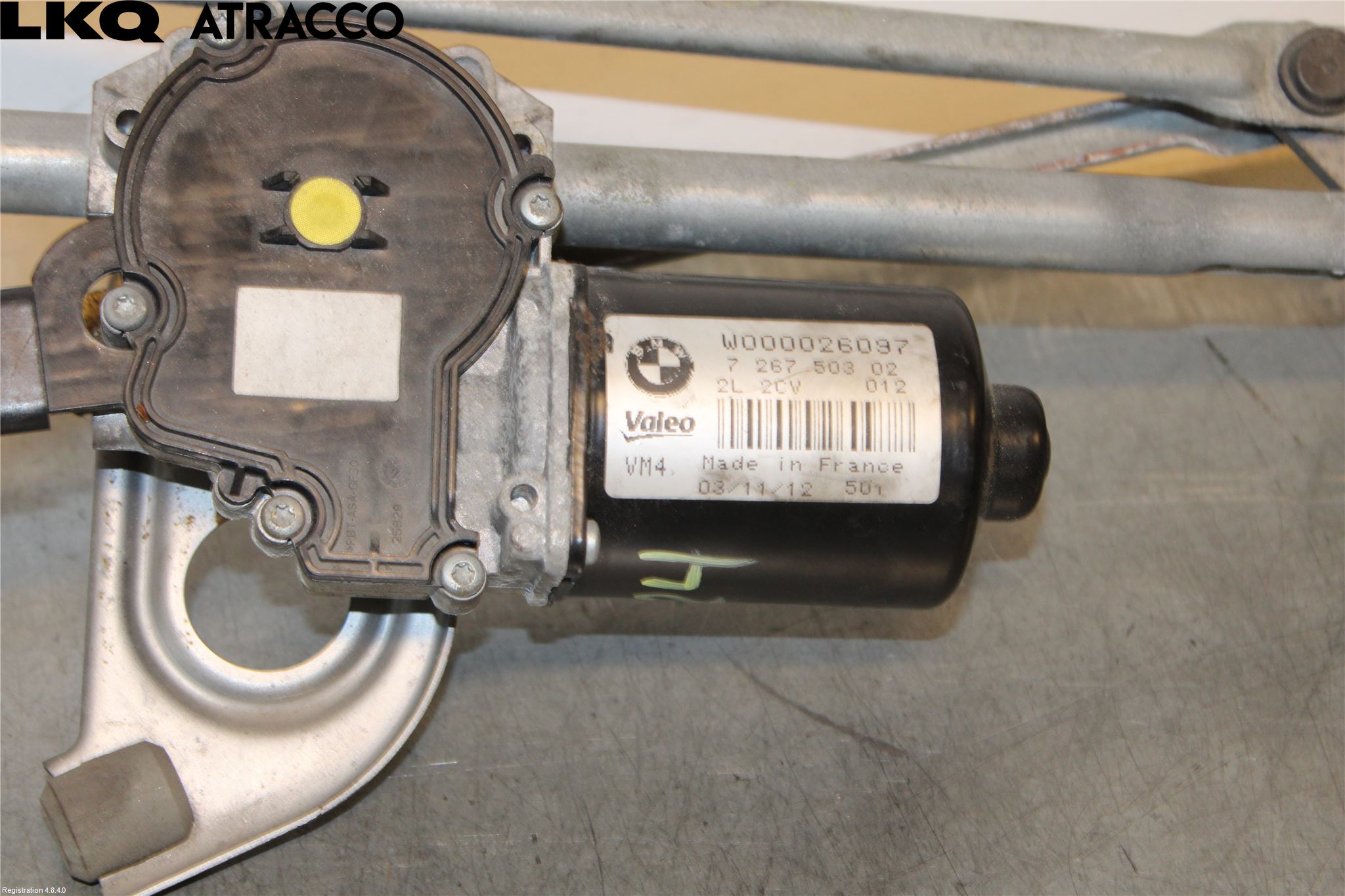 BMW 1 F20/F21 11-19 Viskermotor Frontrute