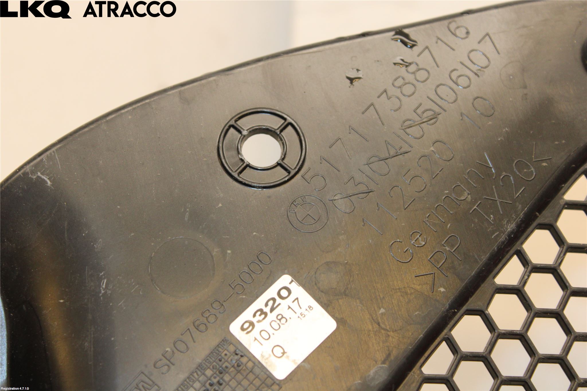 BMW 5 G30/G31/F90 17-23 Front Øvrig