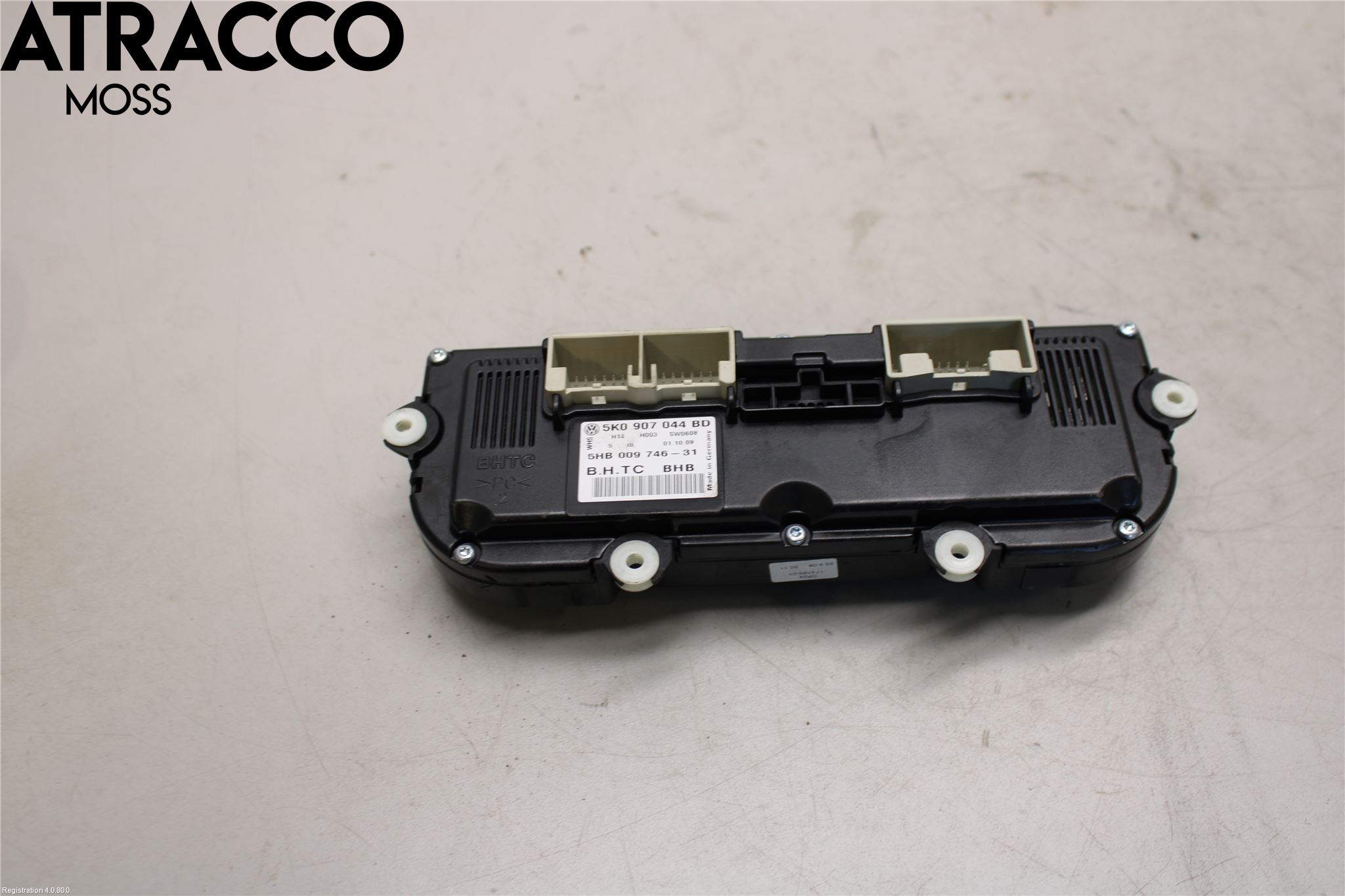 Volkswagen VW GOLF VI 09-13 Varme Ac Betjening-Display