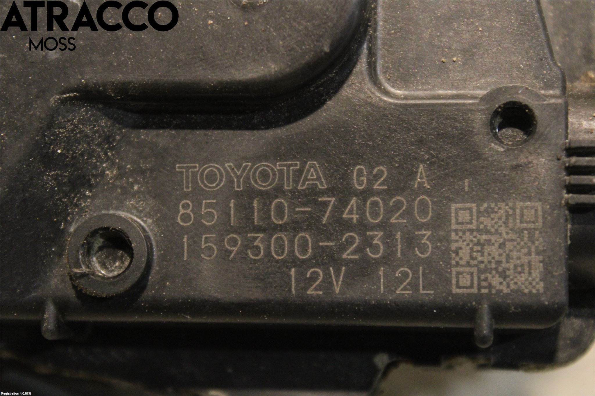 Toyota iQ Viskermotor Frontrute