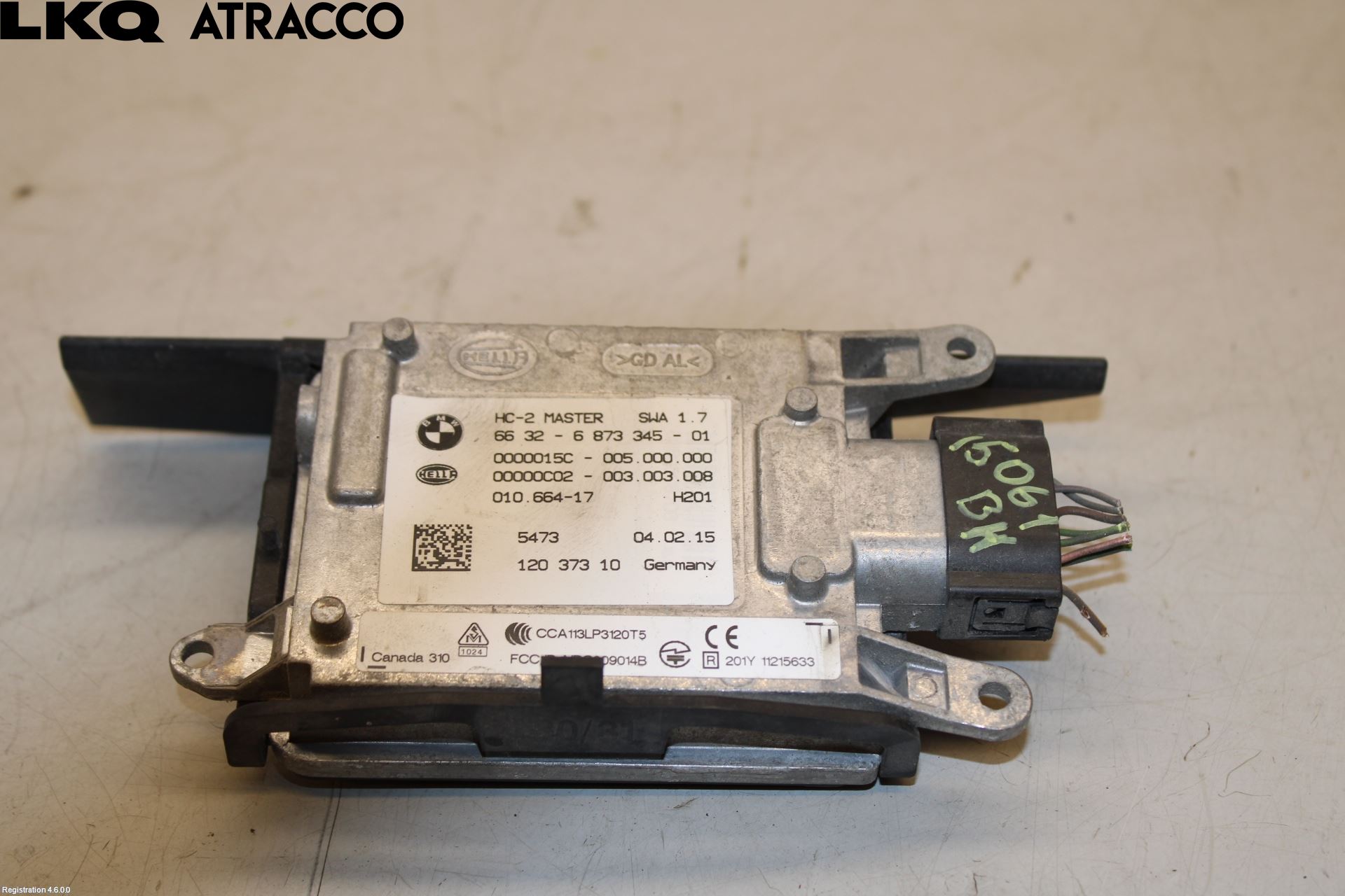 BMW 3 E90/91 SED/TOU 05-12 Sensor Kollisjonsbeskyttelse
