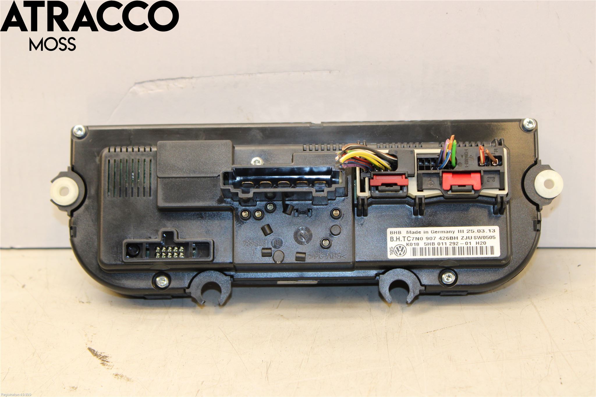 Volkswagen VW CADDY 11-15 Varme Ac Betjening-Display