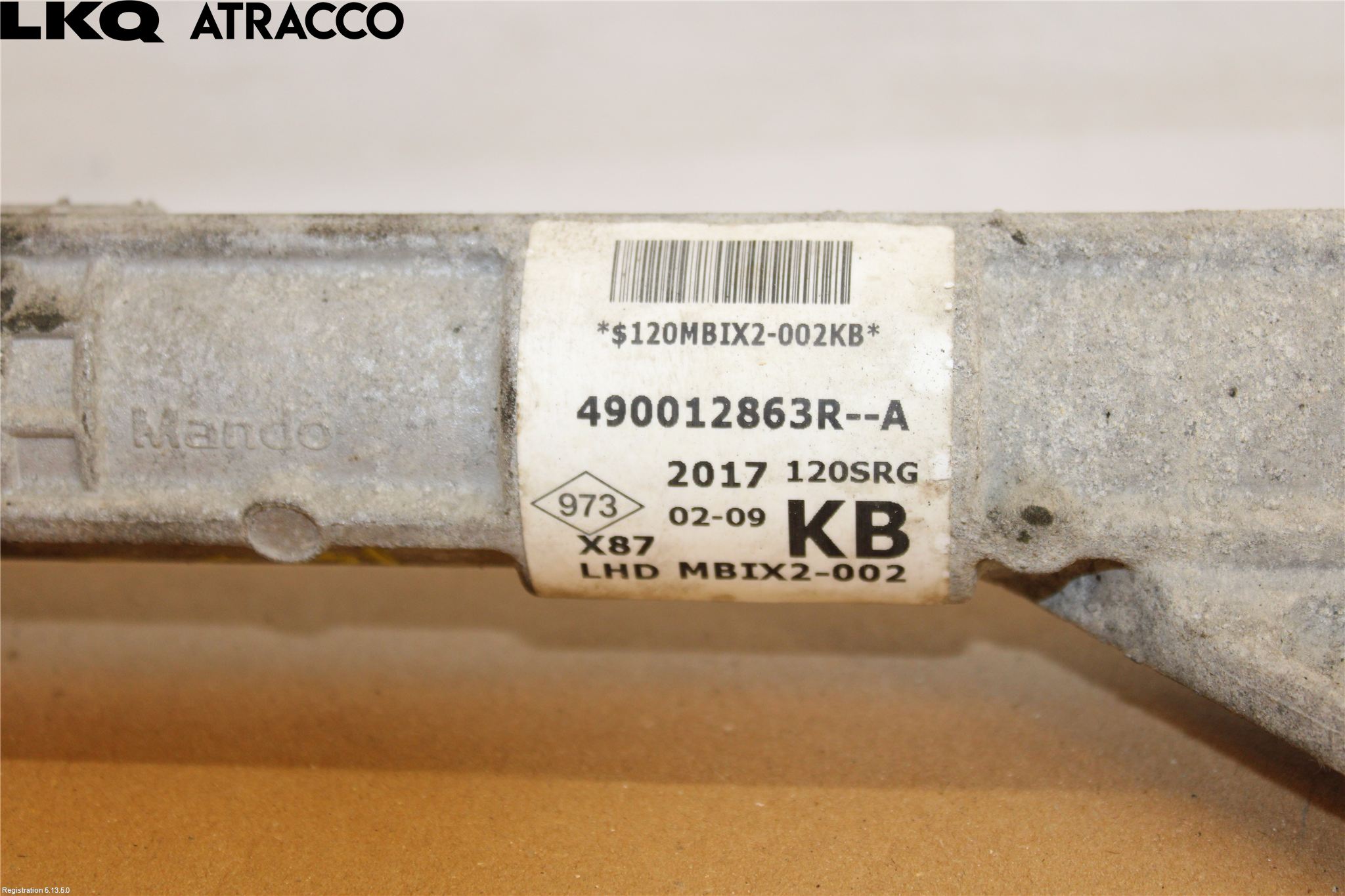 Renault CAPTUR 13-19 Servo Snekke - Tannstang