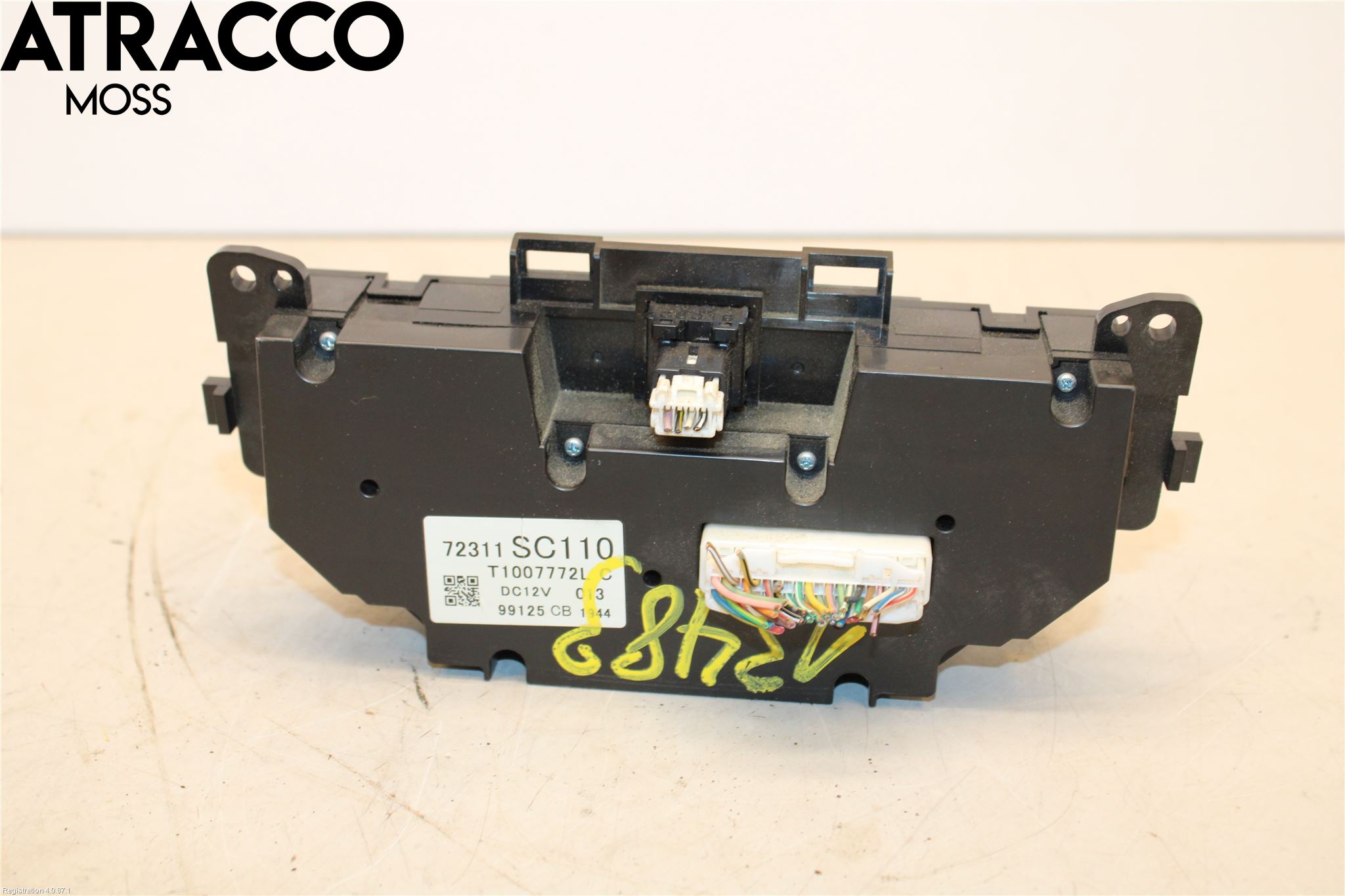 Subaru IMPREZA III 08-11 Varme Ac Betjening-Display