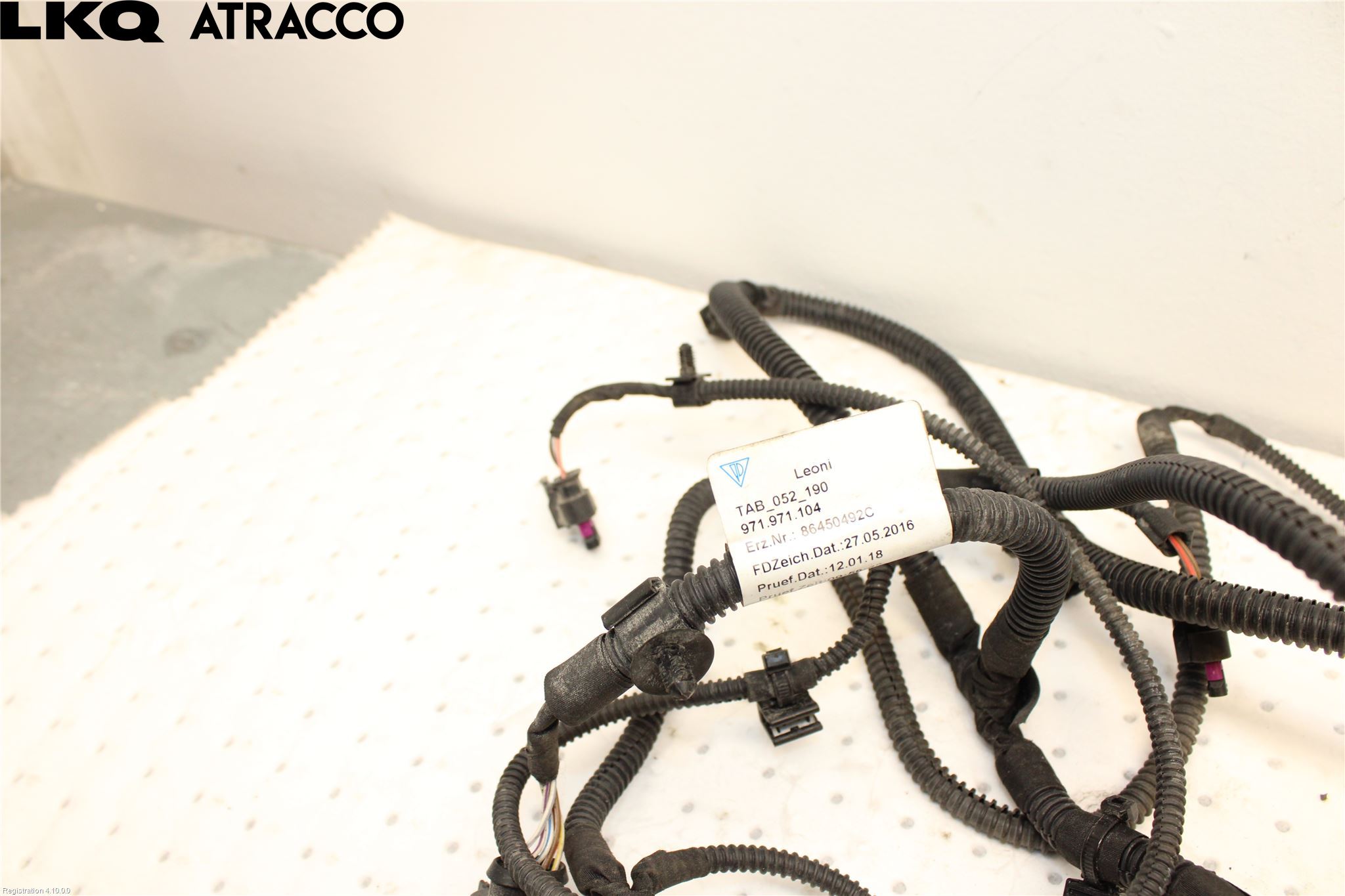 Porsche PANAMERA 09- Ledningsnett