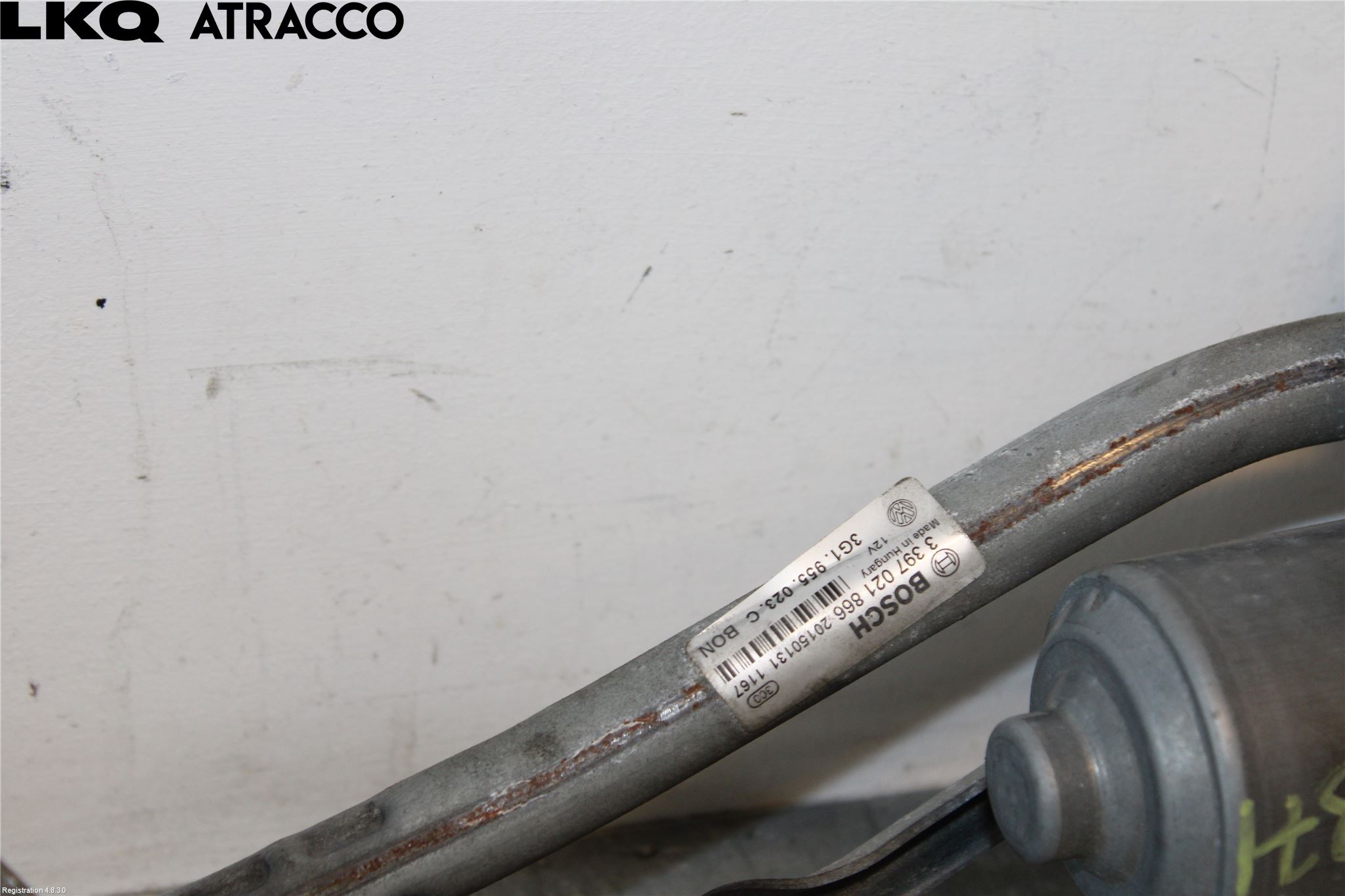 Volkswagen VW PASSAT 15-19 Viskermotor Frontrute