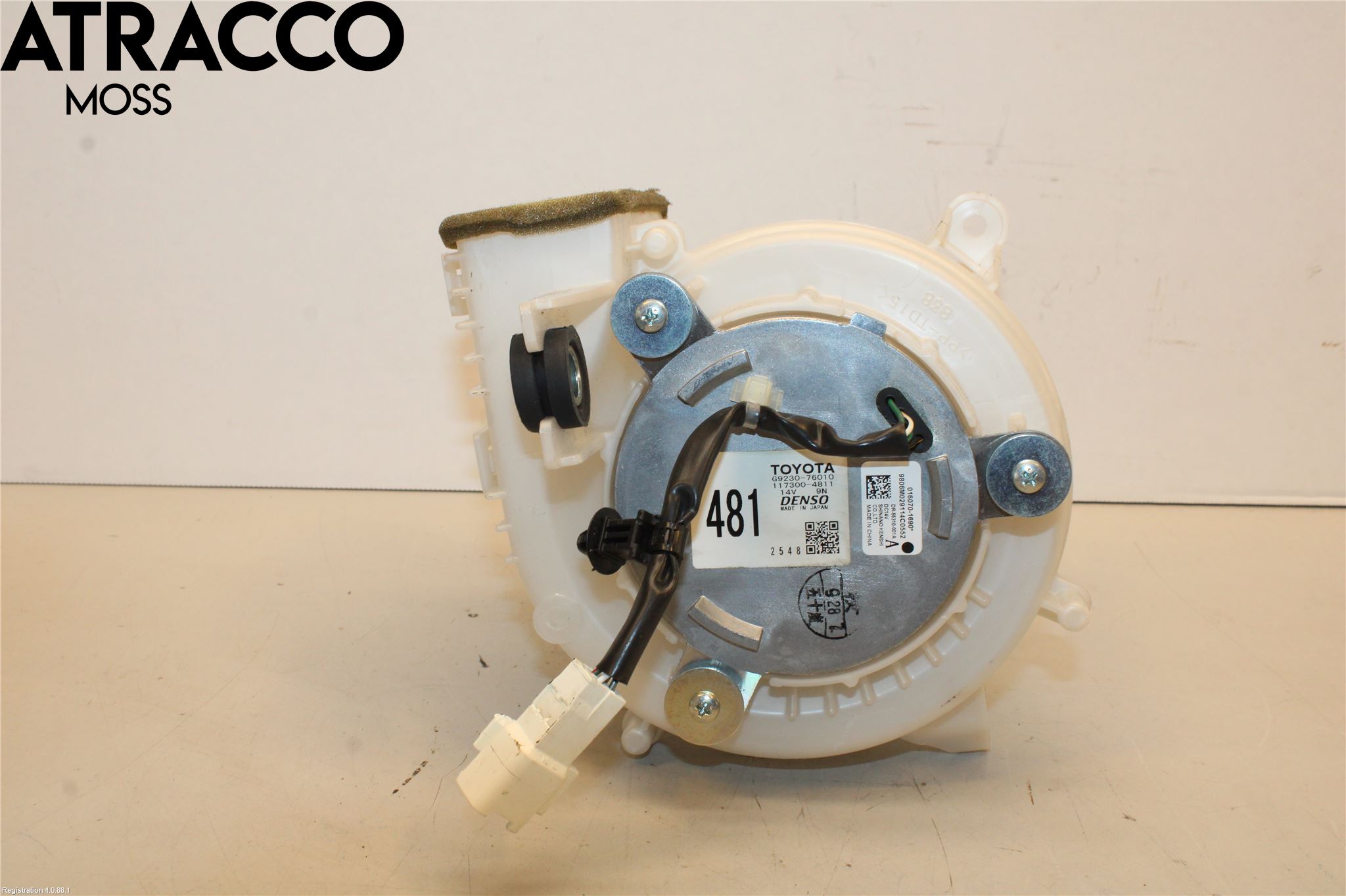 Toyota AURIS 10-12 Varme Ac Varmeapparatvifte