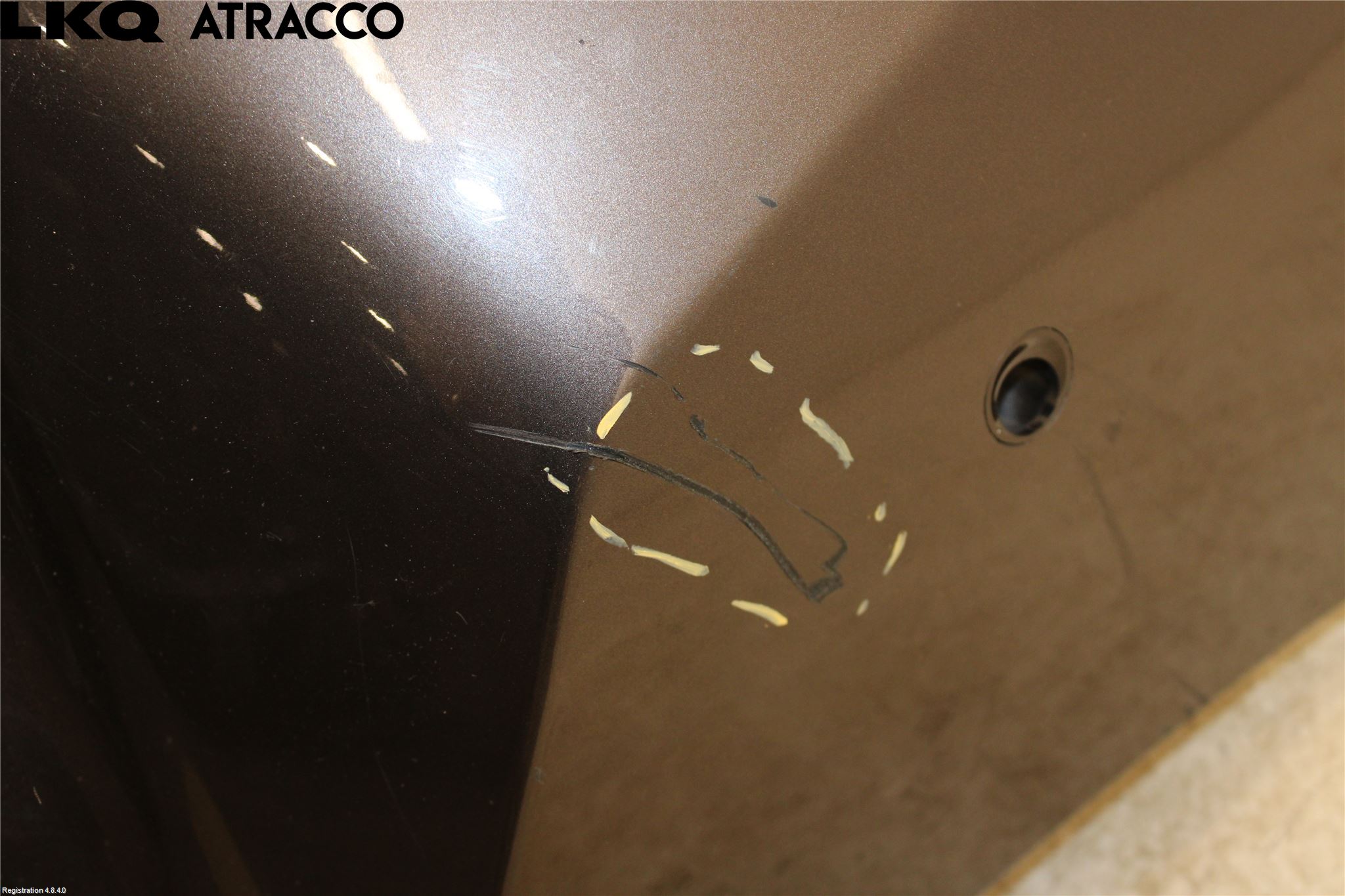 Nissan LEAF 18- Støtfanger Bak