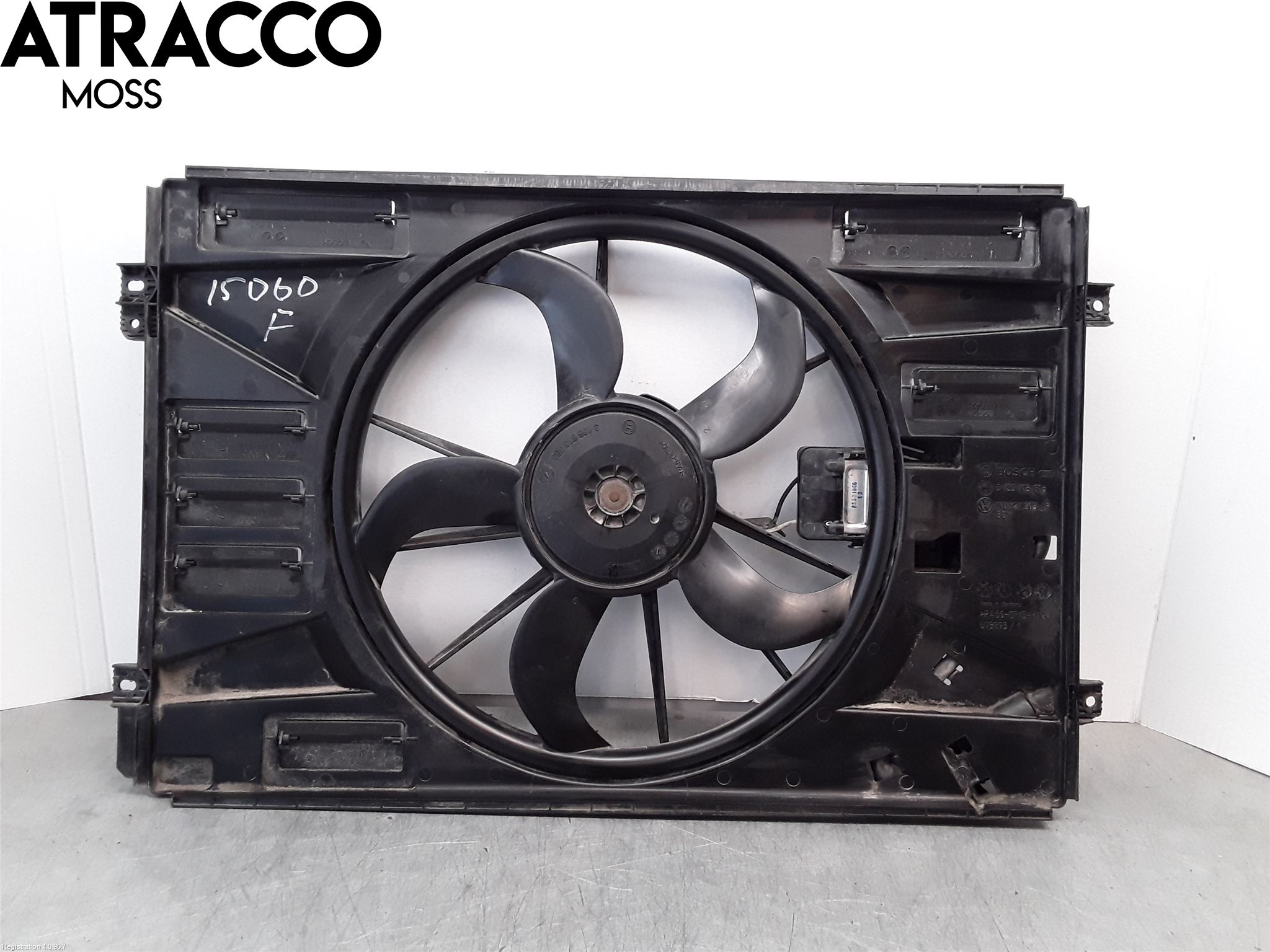 Volkswagen VW GOLF VI 09-13 Kjølevifte Elektrisk