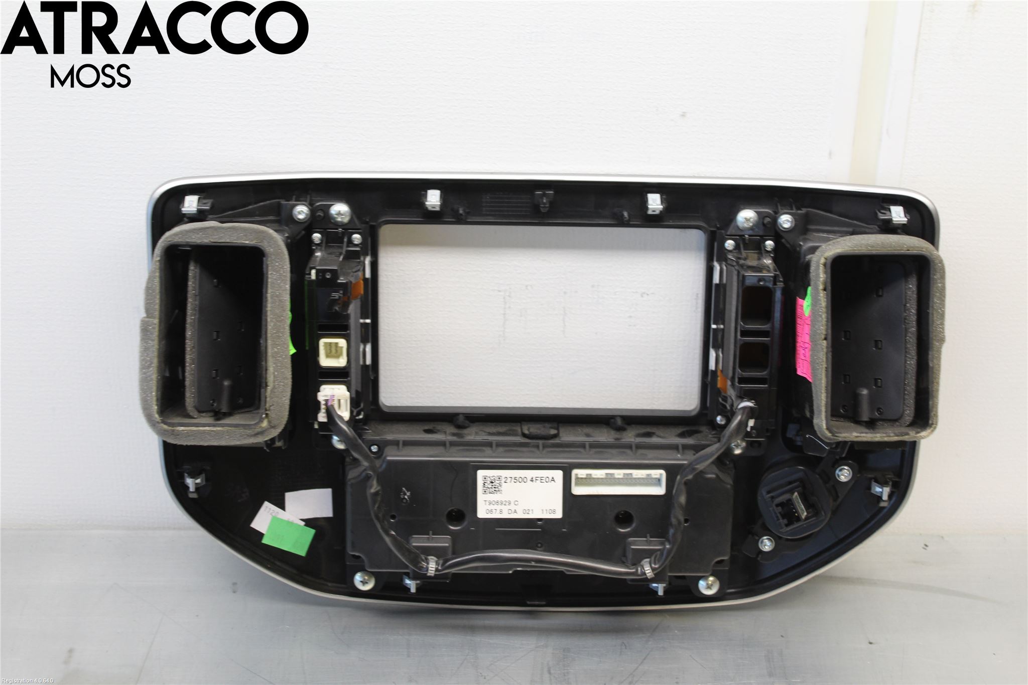 Nissan E-NV200/EVALIA Varme Ac Betjening-Display