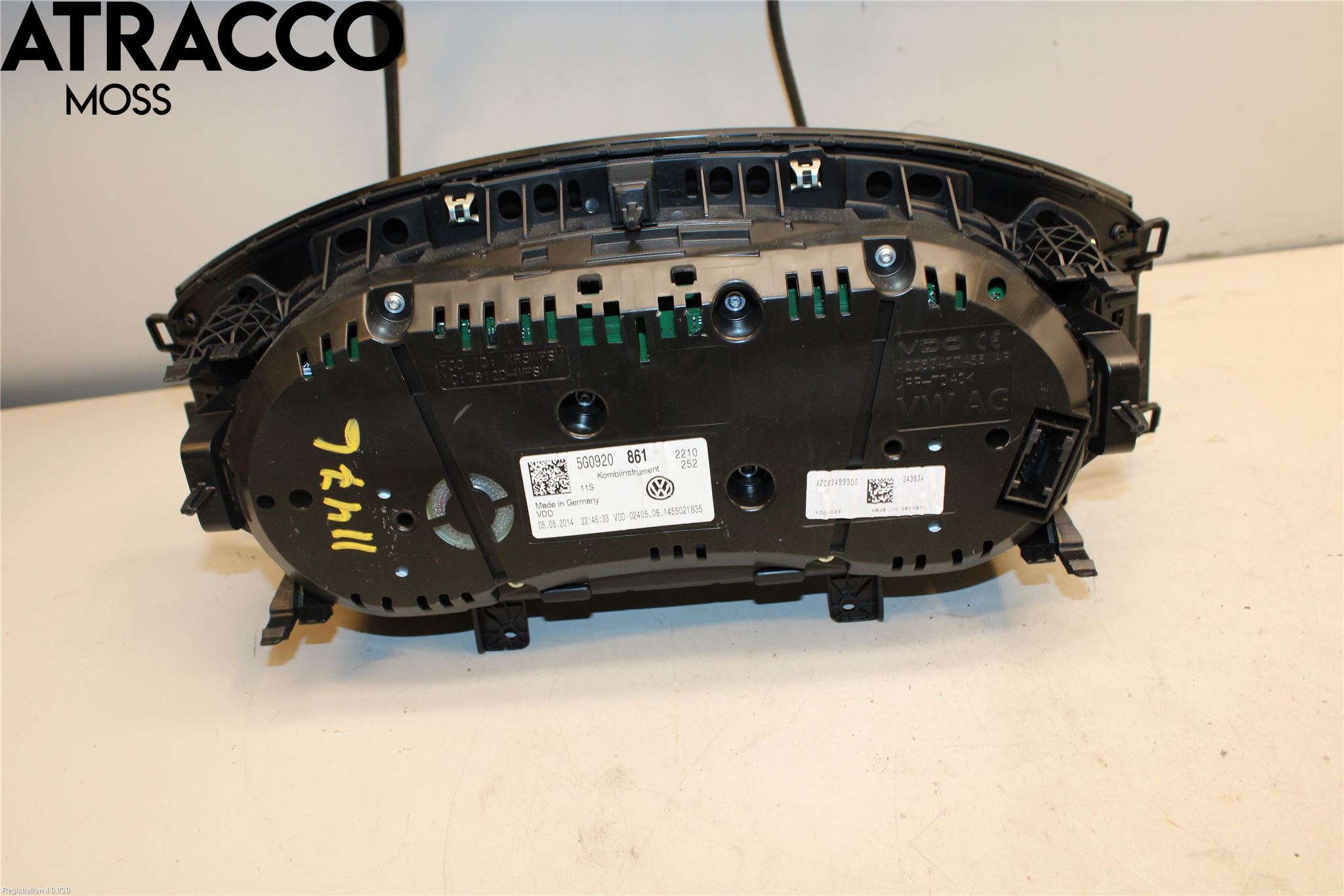 Volkswagen VW GOLF / E-GOLF VII 13-20 Instr Kombinert