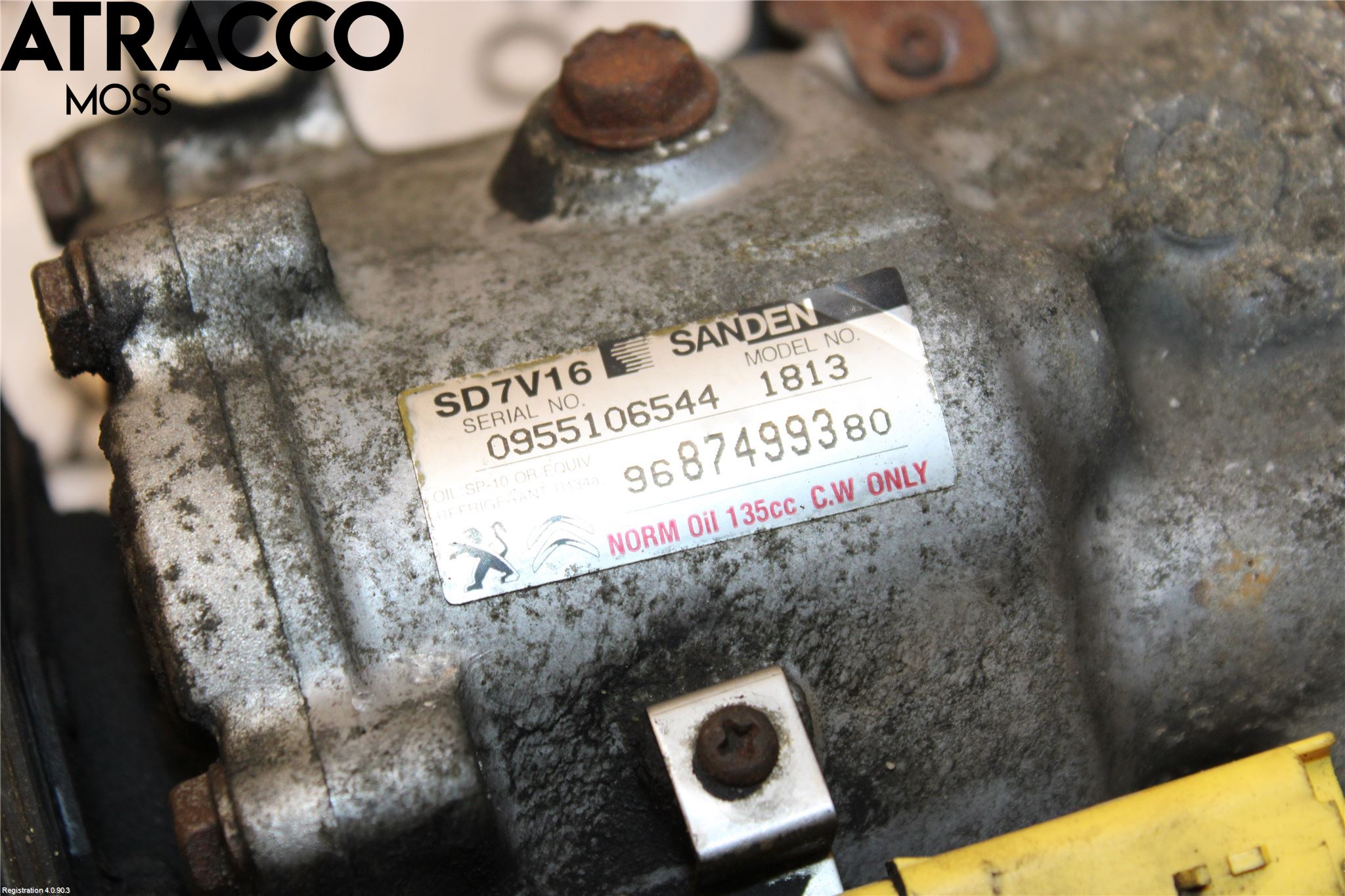 Citroen JUMPY 07-16 Varme Ac Kompressor