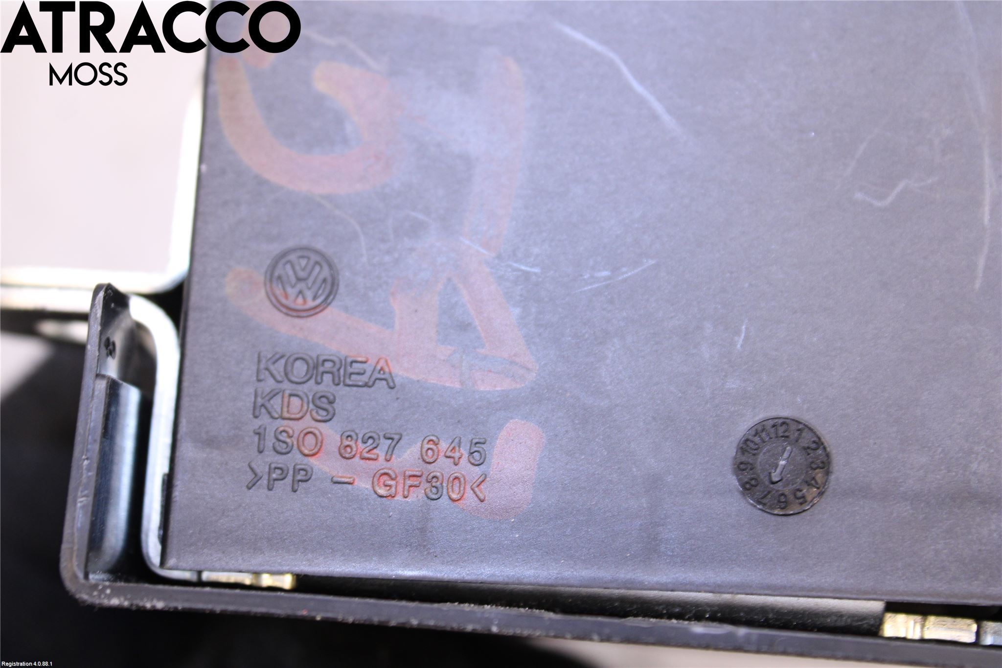 Volkswagen VW UP! / E-UP! Bakluke-Lokk Låsekasse