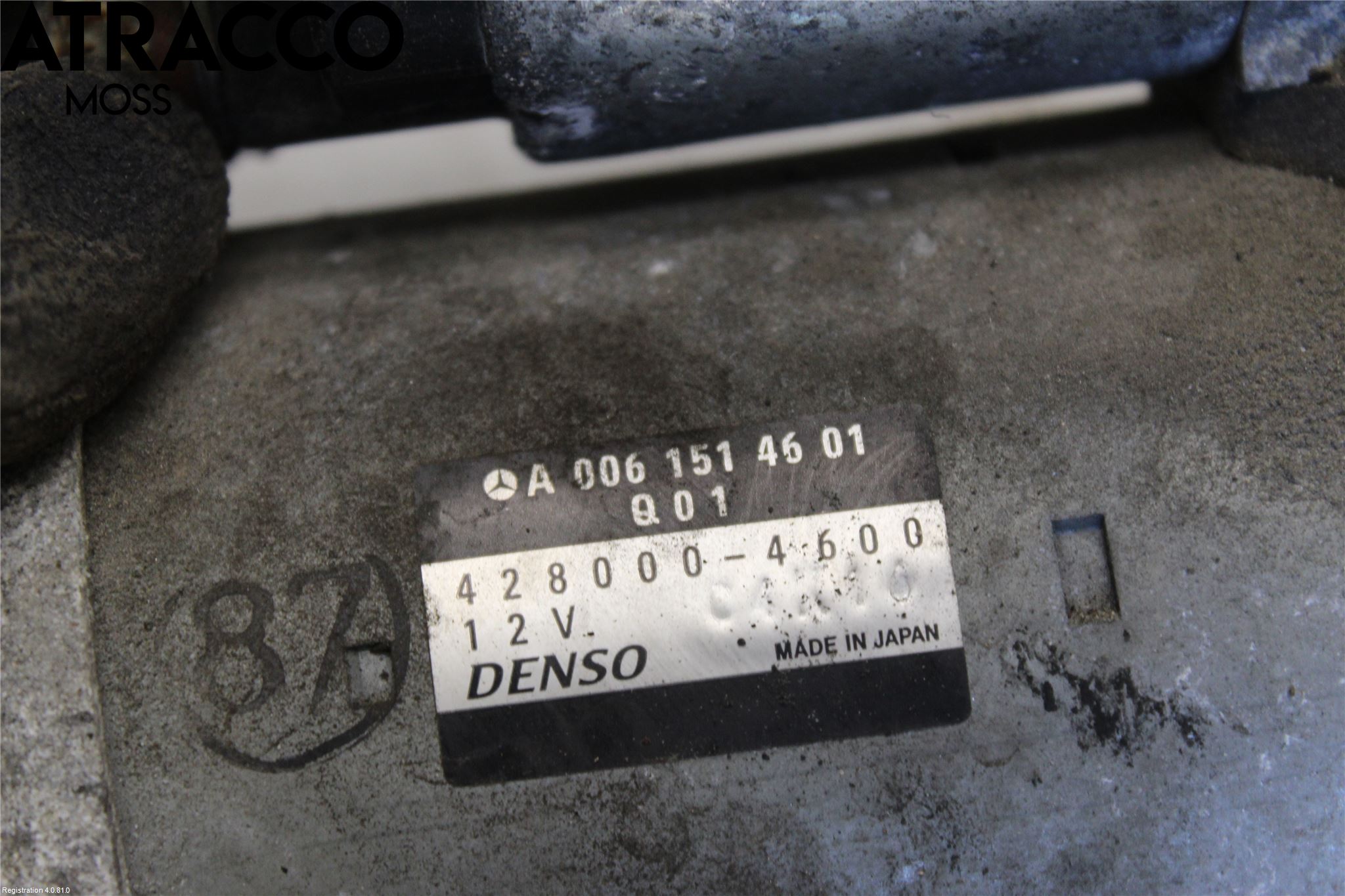 Mercedes-Benz MB C-KLASS (W204) 07-15 Startmotor Diesel