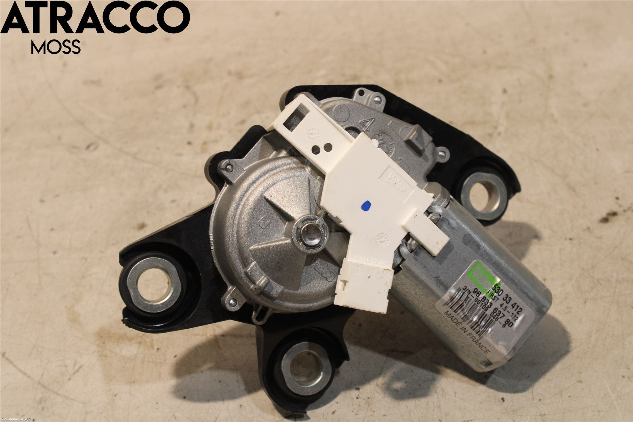 Peugeot PARTNER 16-18 Viskermotor Bakluke