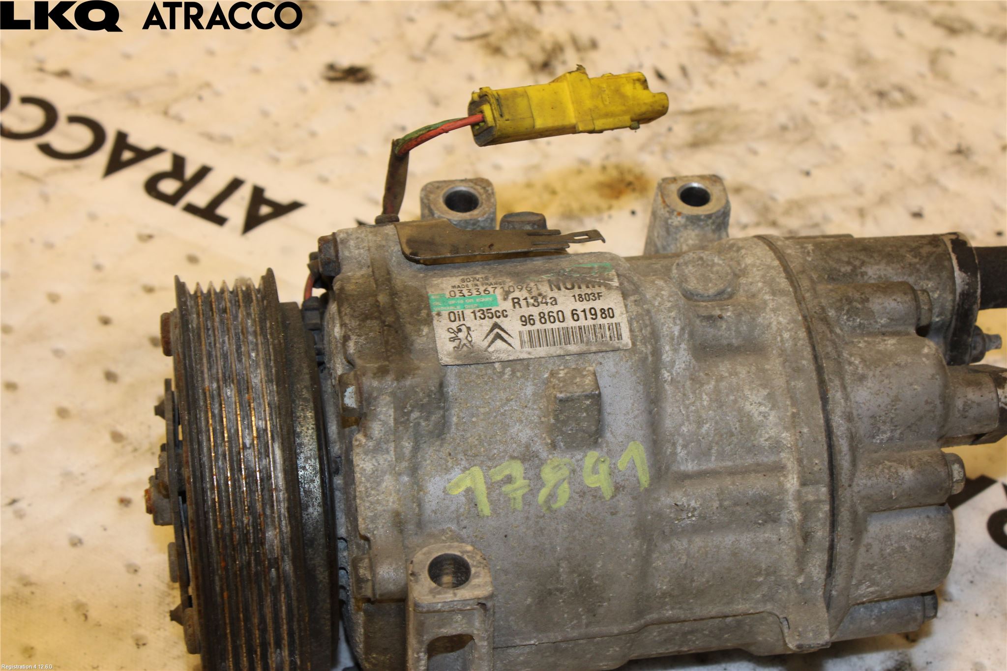 Peugeot EXPERT 07-14 Varme Ac Kompressor