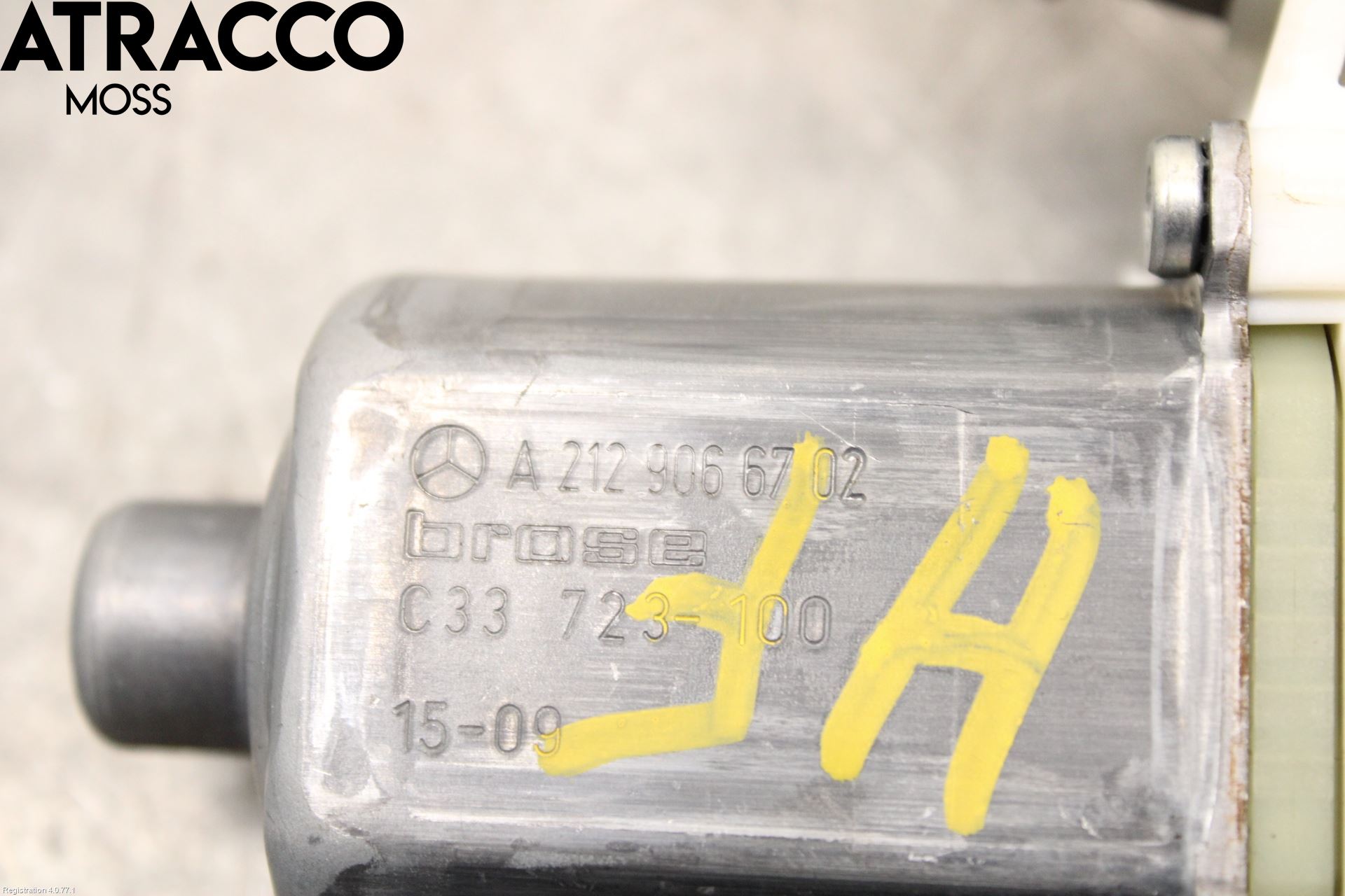 Mercedes-Benz MB E-KLASS (W212) 09-16 Vindusheismotor