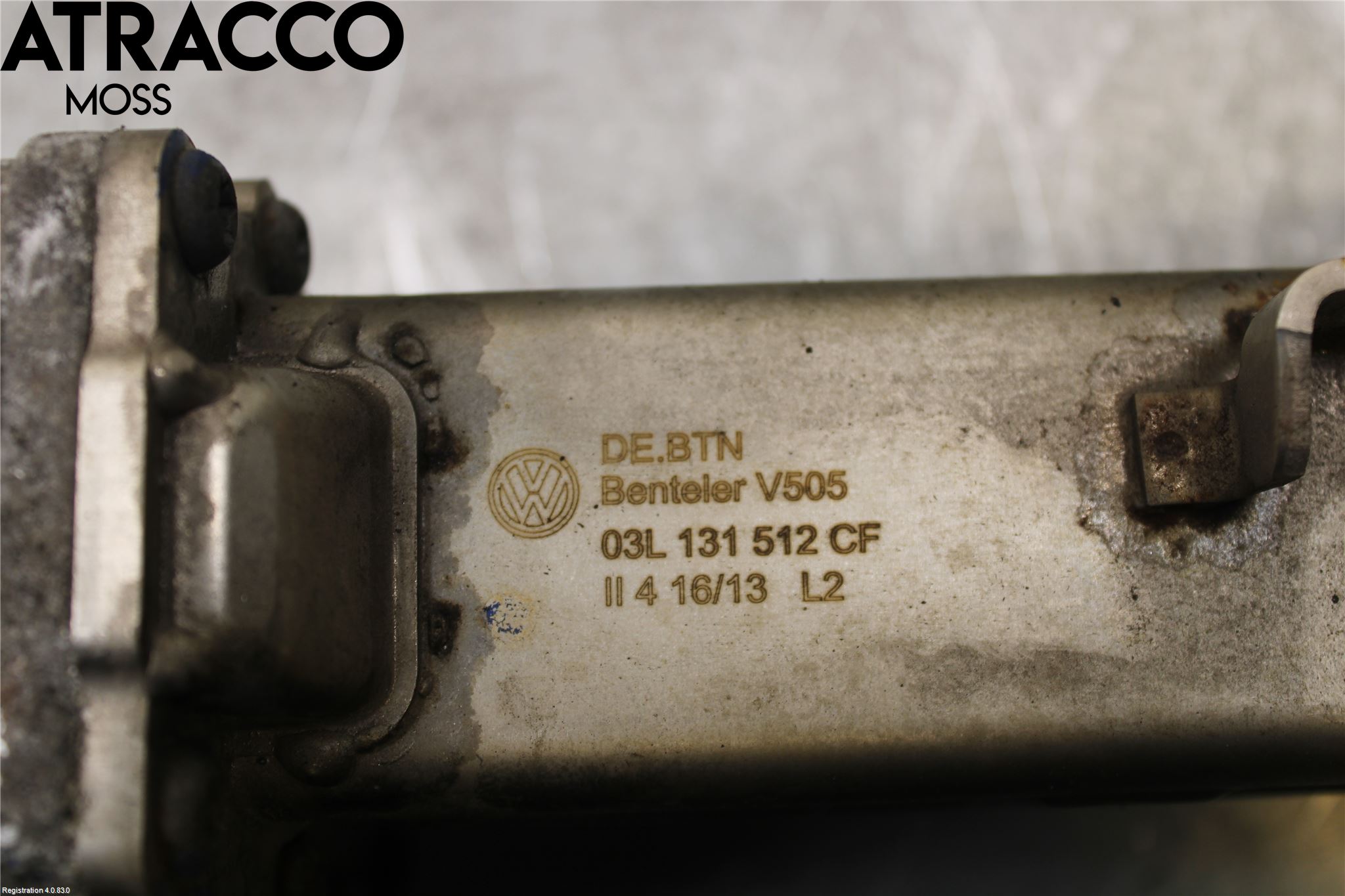 Volkswagen VW TOURAN 10-15 Eksos Kjøler