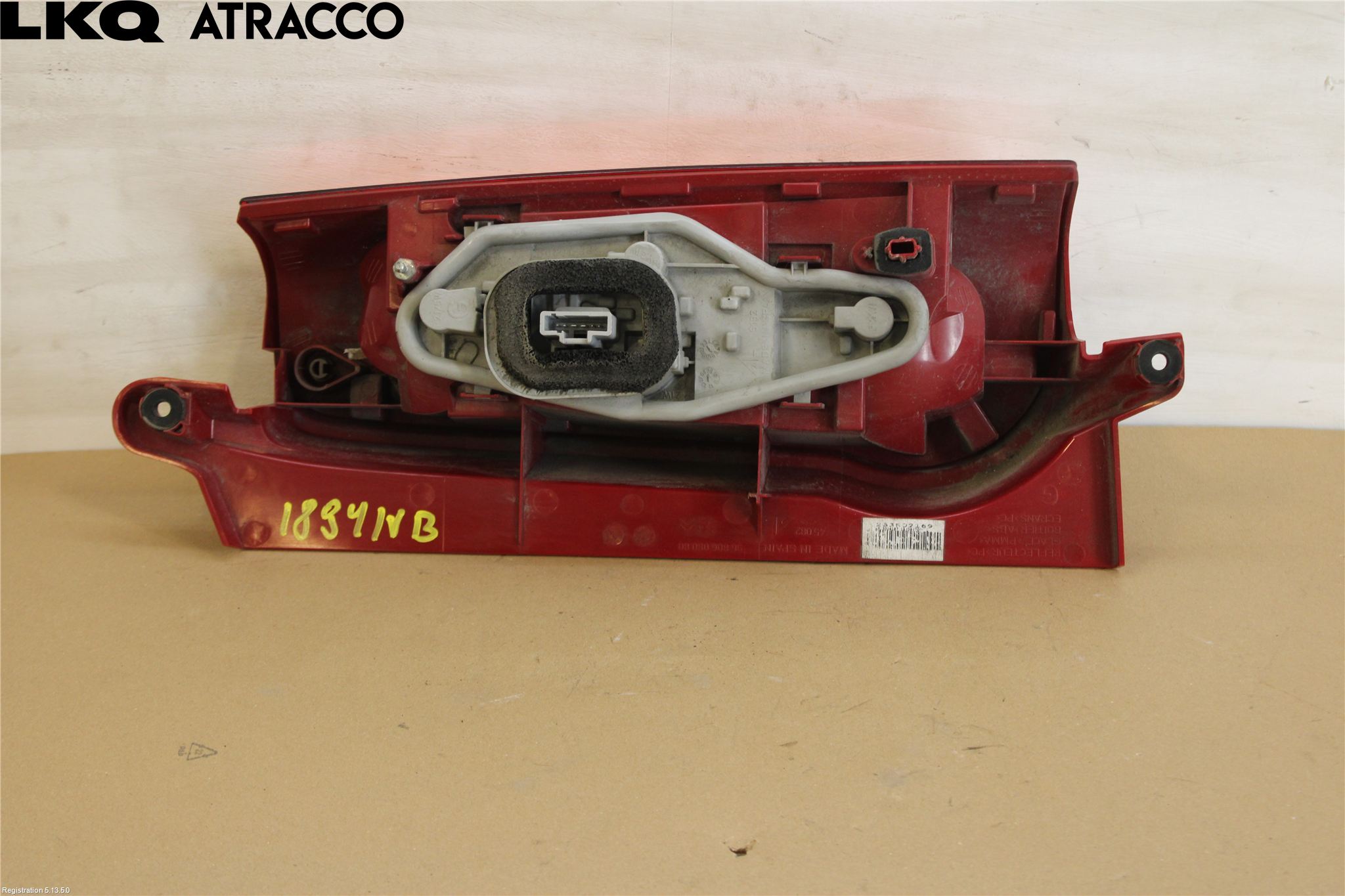 Citroen BERLINGO 08-18 Baklykt Venstre