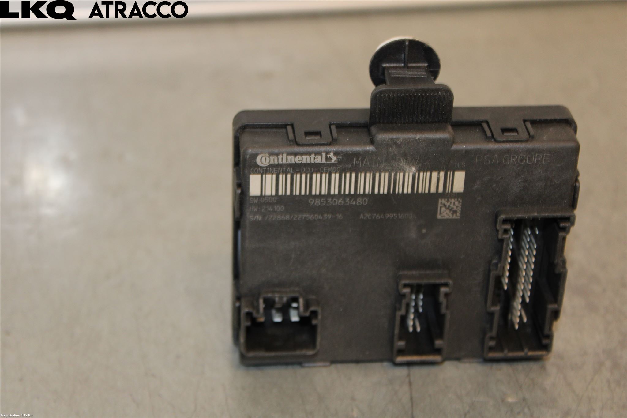 Peugeot 508 19- Styreenhet Dør