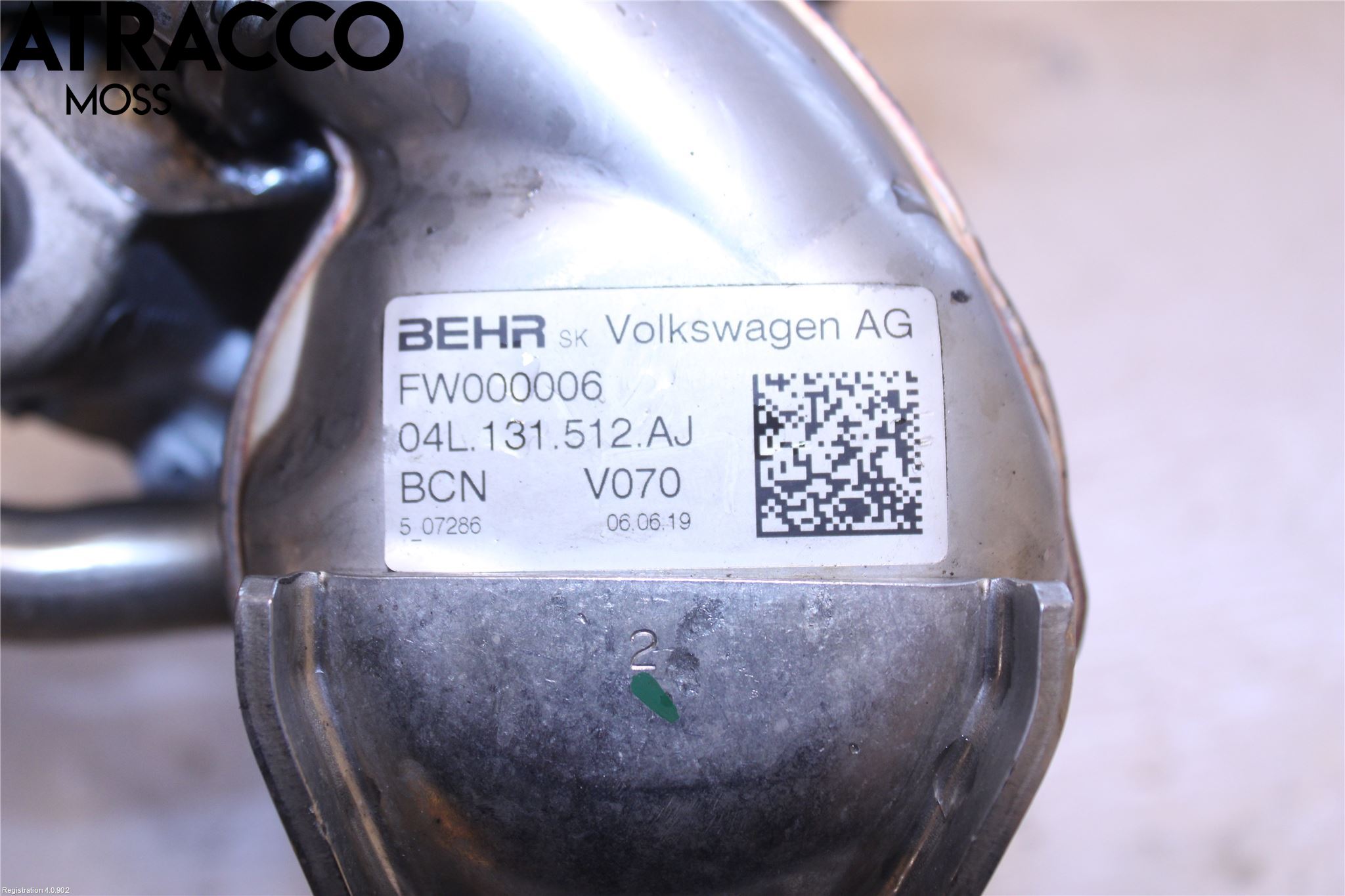 Volkswagen VW CADDY 16-20 Egr Ventil