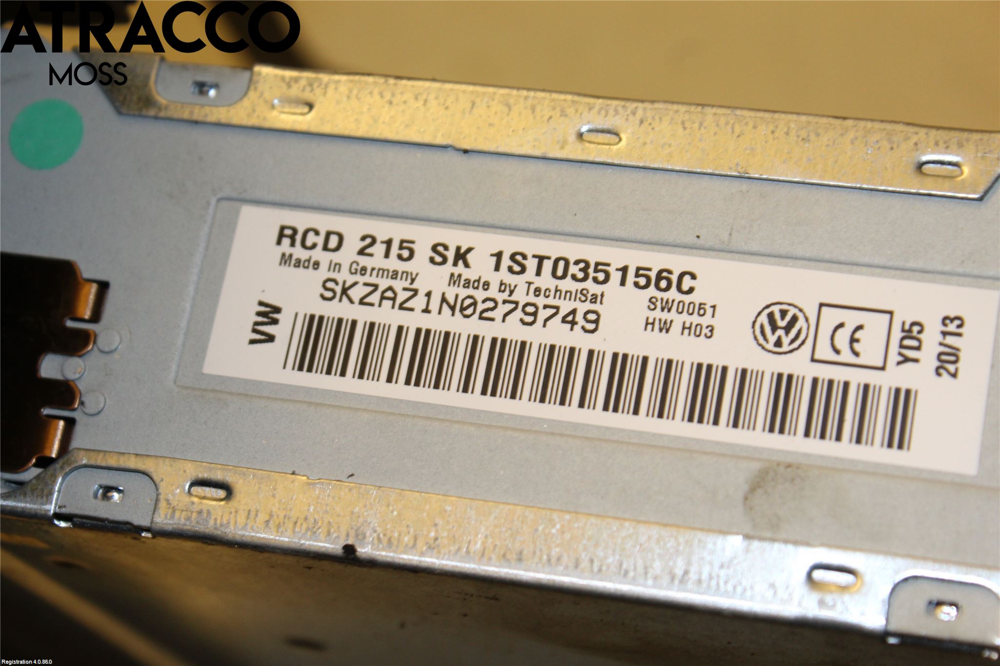 Skoda CITIGO / CITIGO E IV Stereo Radio