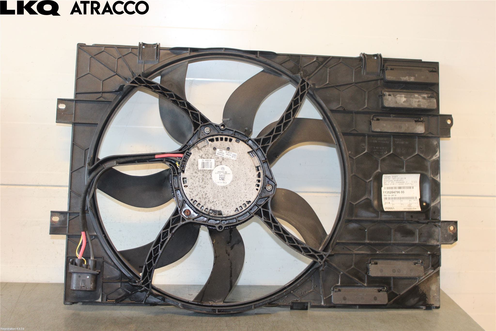 Volkswagen VW TRANSP/CARAVELLE (T5) 04-15 Kjølevifte Elektrisk