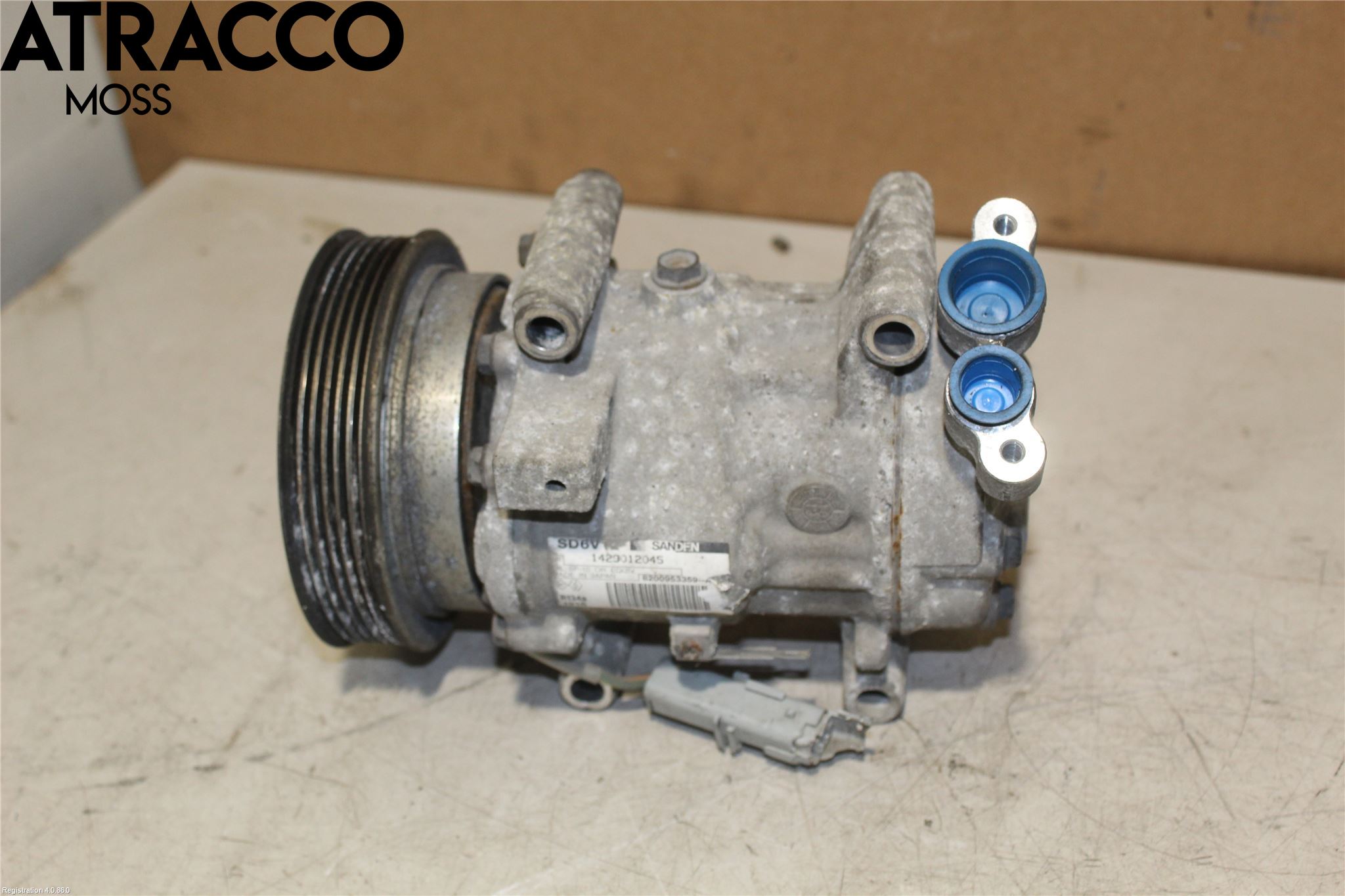 Renault CLIO III  09-12 Varme Ac Kompressor