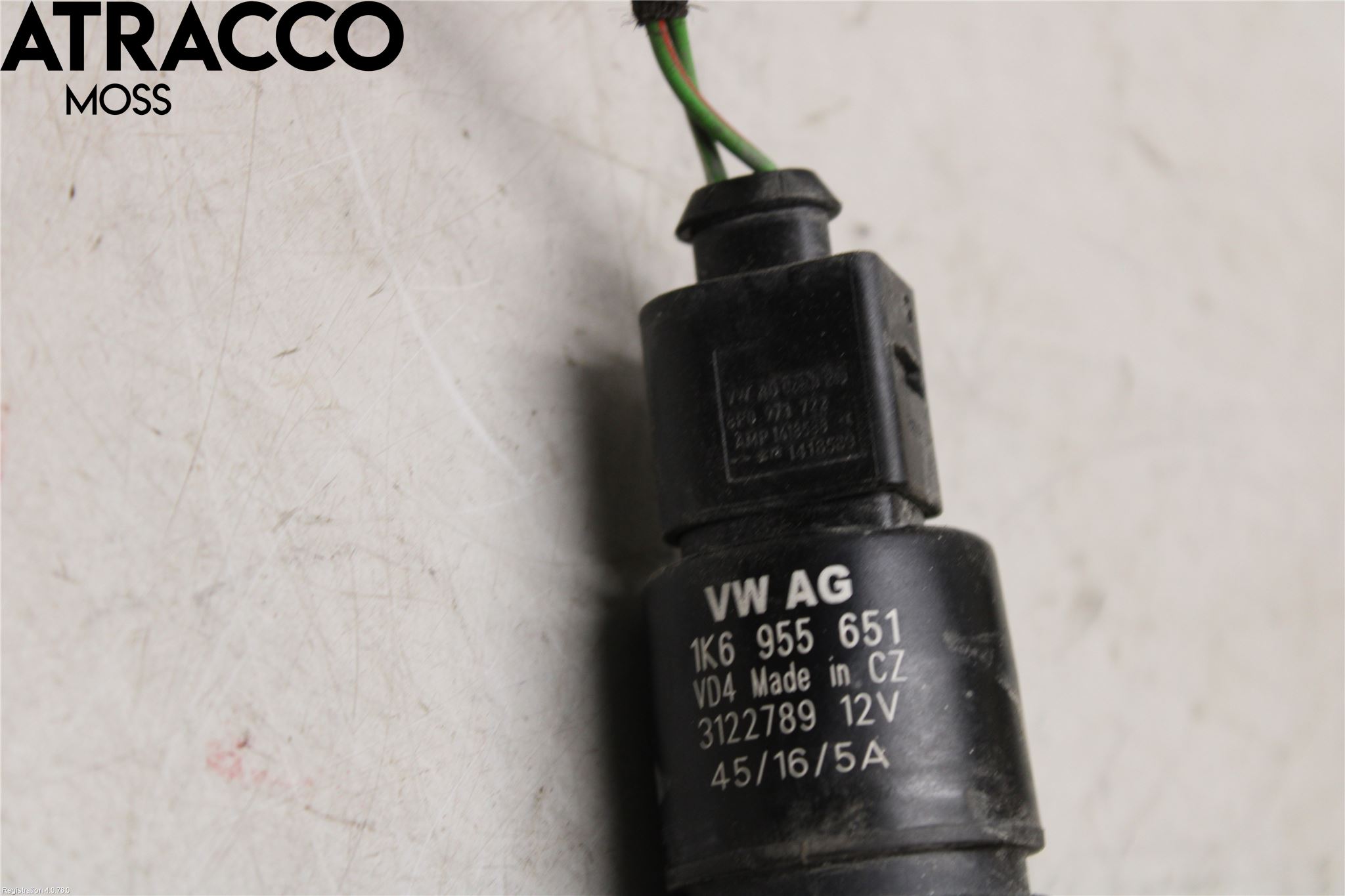 Volkswagen VW PASSAT 15-19 Spylerpumpe Frontrute