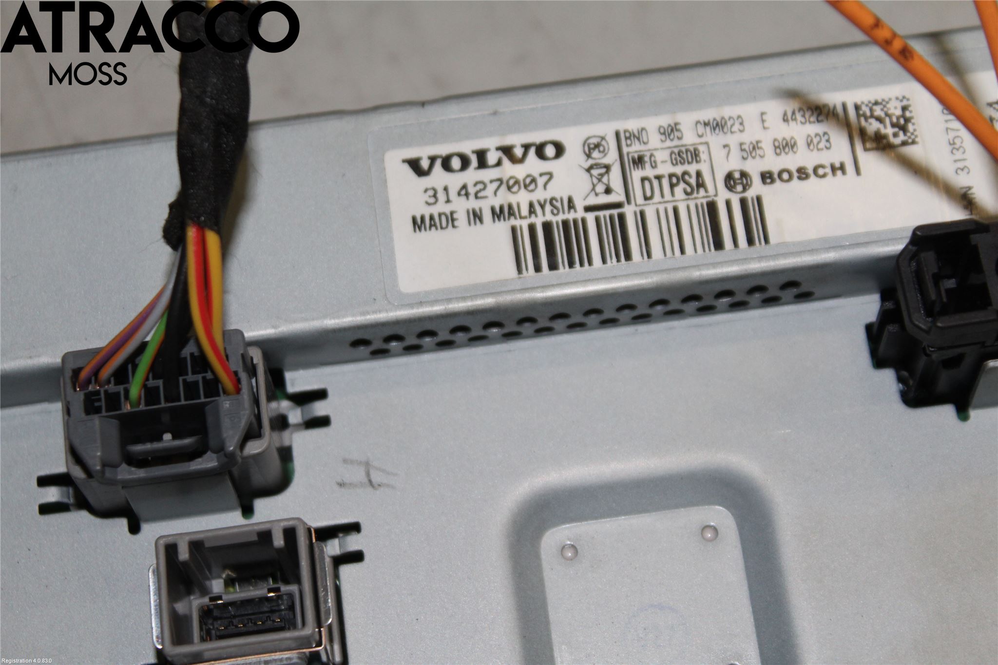 Volvo V40 12-19 Multifunktionsdisplay