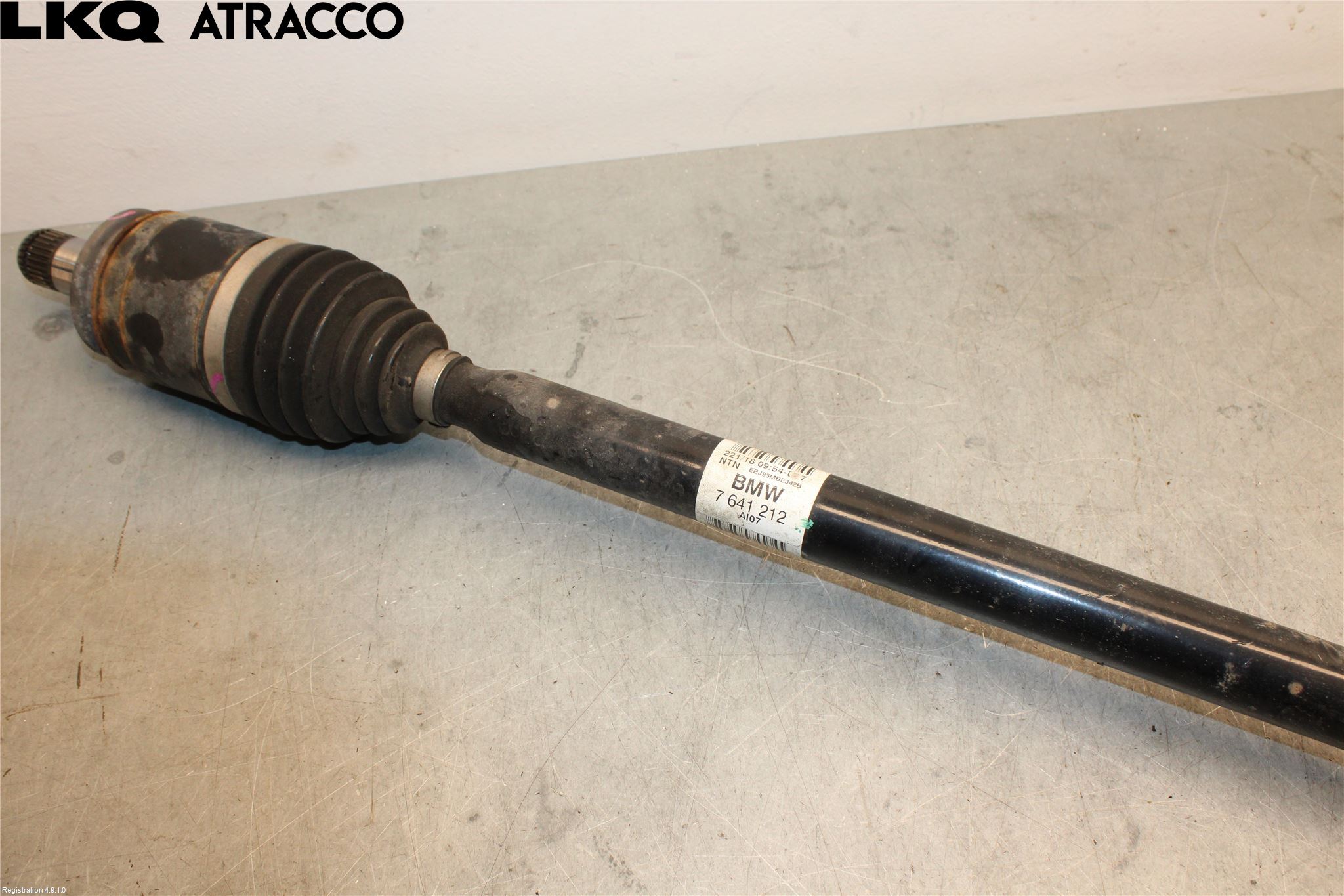 BMW i3 I01 13-22 Drivaksel Bak Kompl Høyre